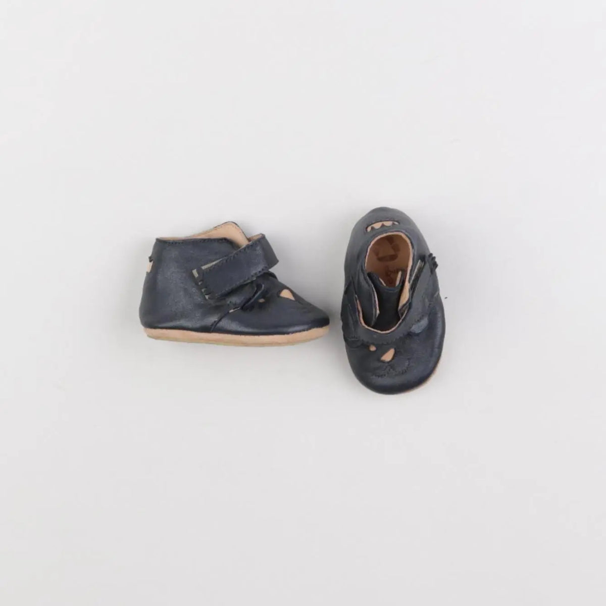 Easy Peasy - chaussons bleu - pointure 16/17