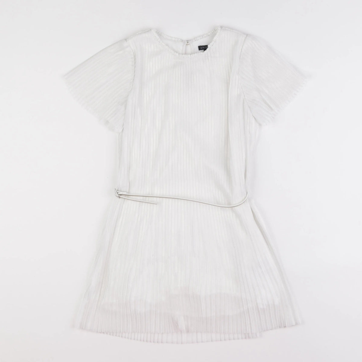 IKKS - robe blanc - 8 ans
