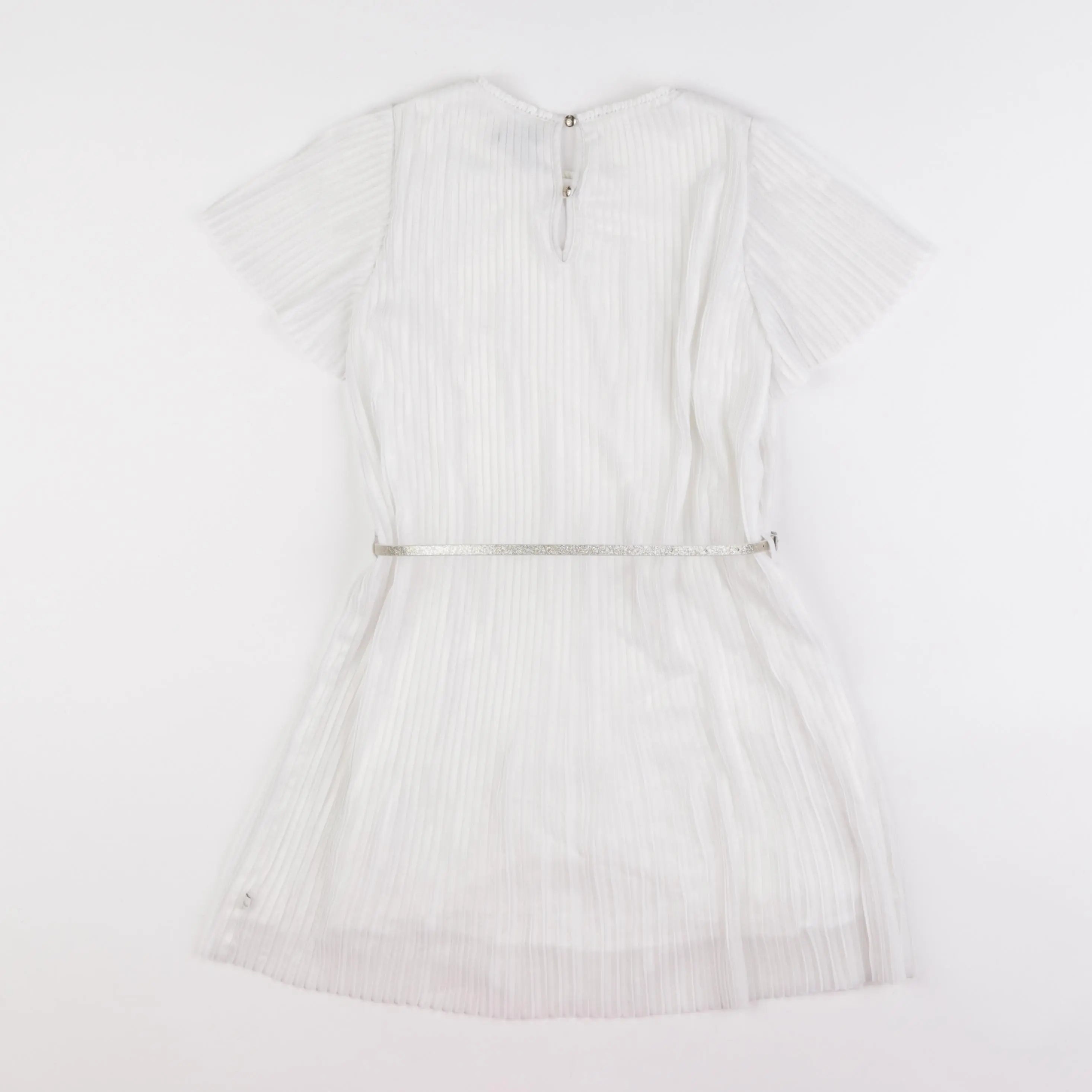 IKKS - robe blanc - 8 ans