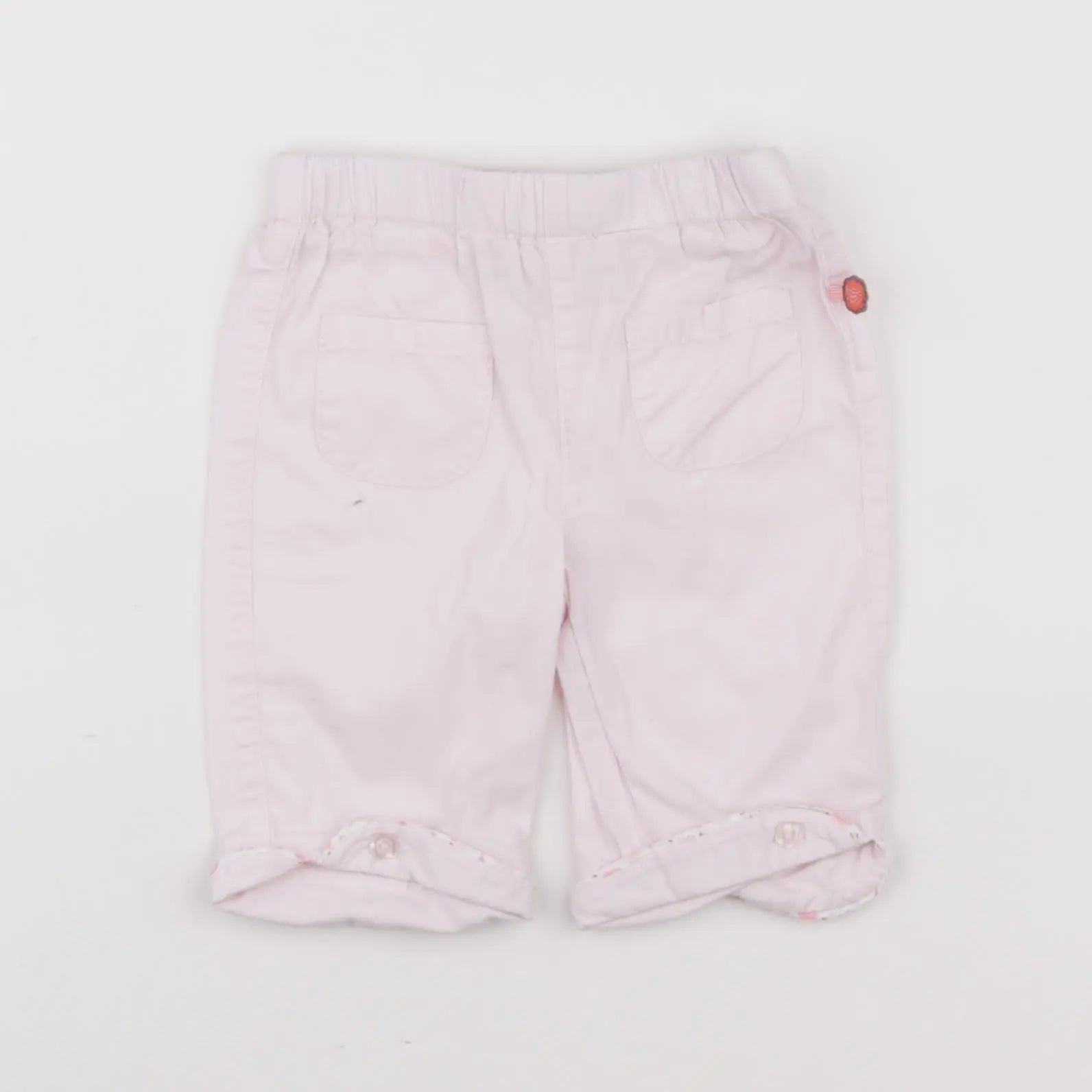 Vertbaudet - pantalon rose - 3 mois