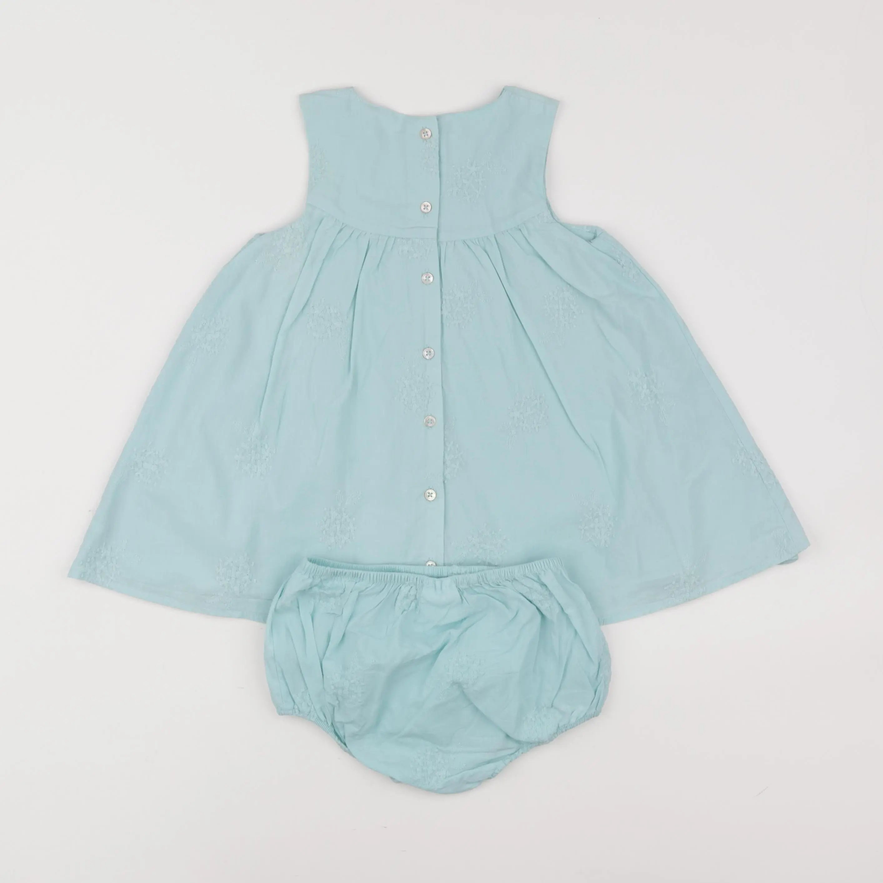 Natalys - robe bleu - 18 mois