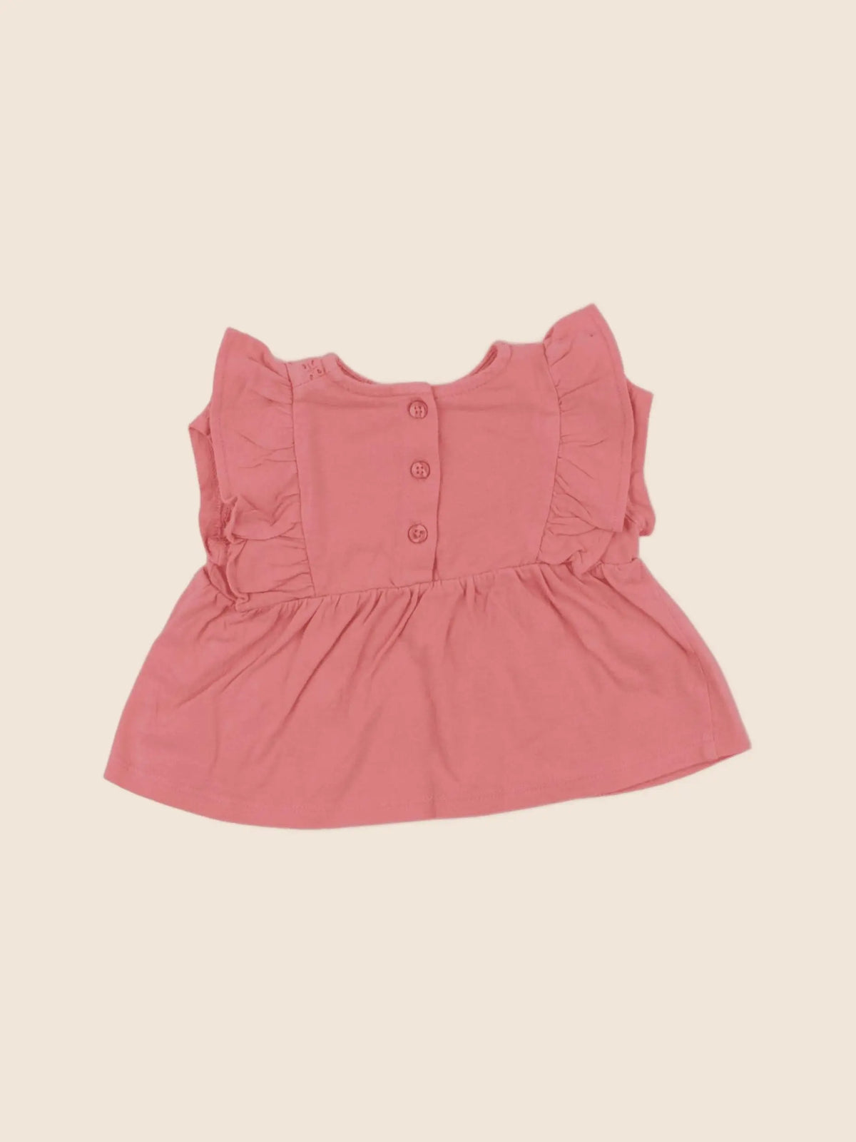Vertbaudet - tee-shirt rose - 6 mois
