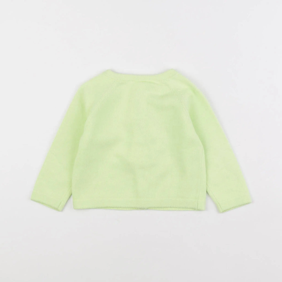 Jacadi - gilet vert - 12 mois