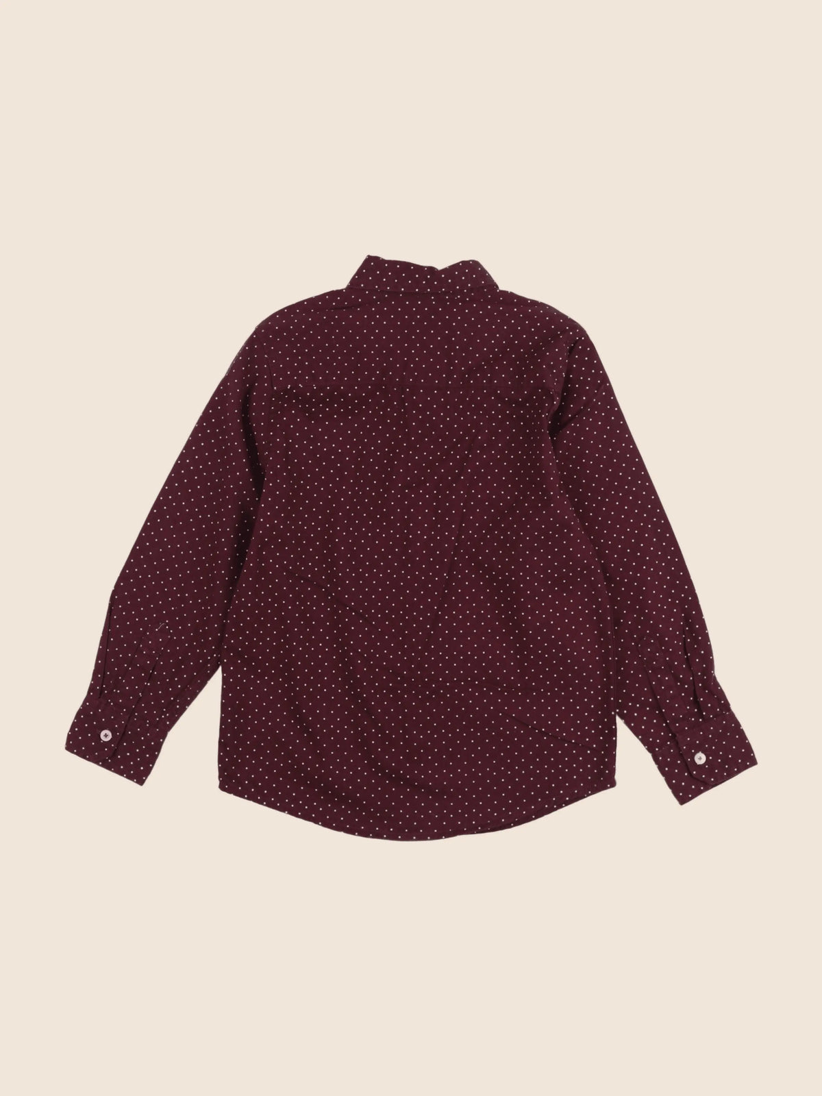 Vertbaudet - chemise rouge - 8 ans