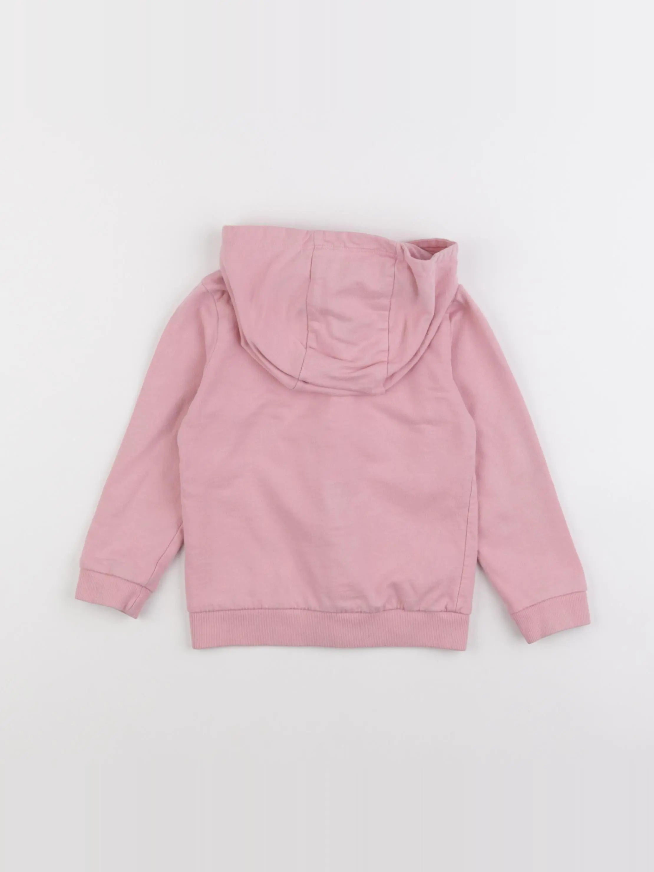 H&M - sweat rose - 18/24 mois