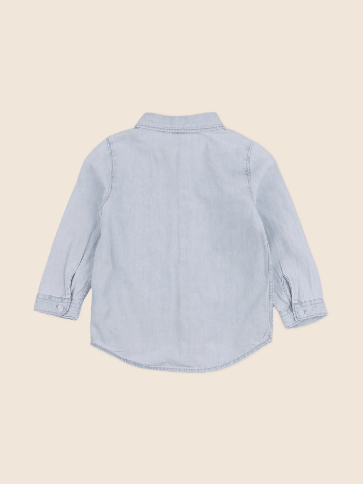 H&M - chemise bleu - 18/24 mois