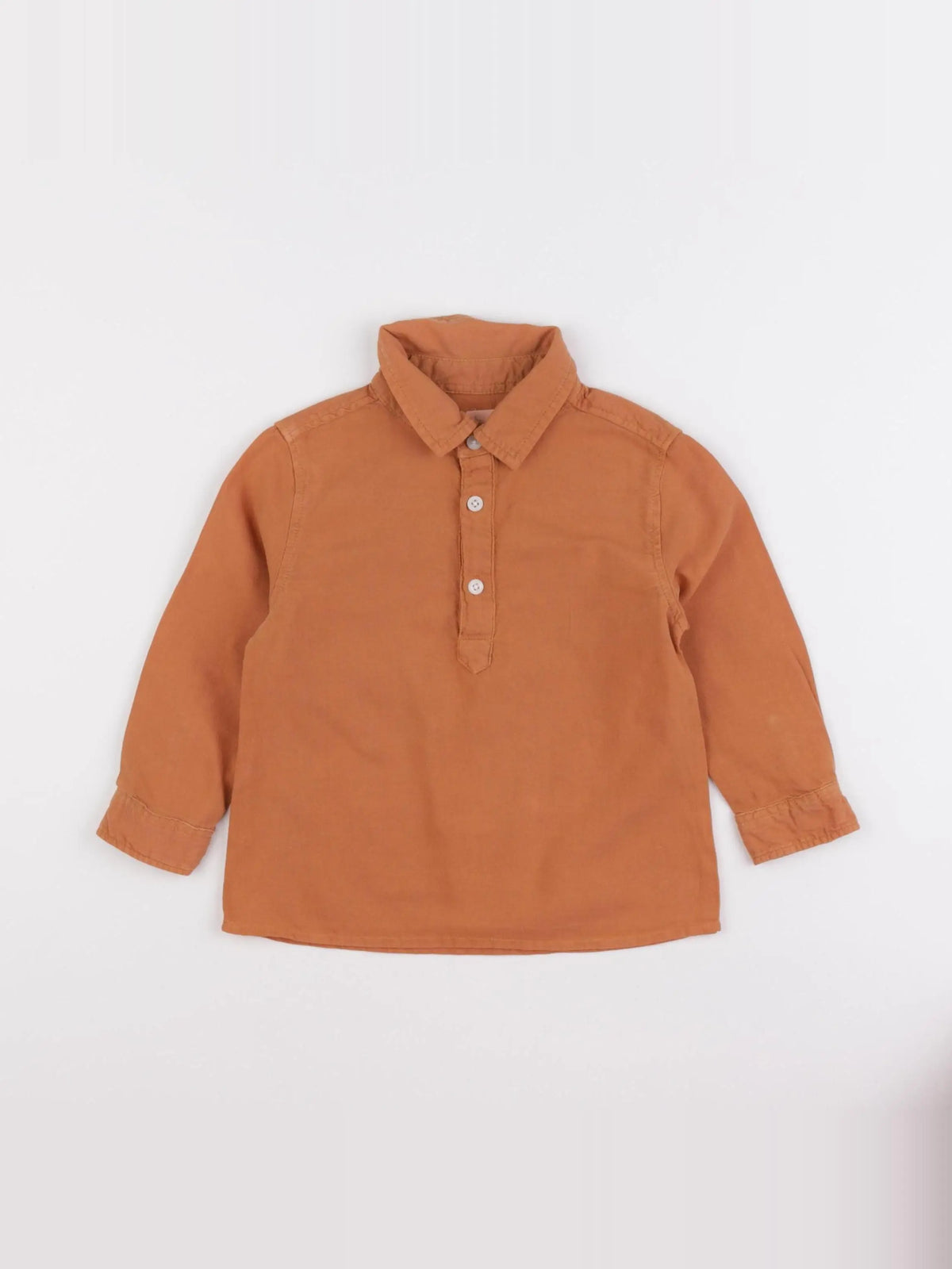 Mango - chemise orange - 18/24 mois
