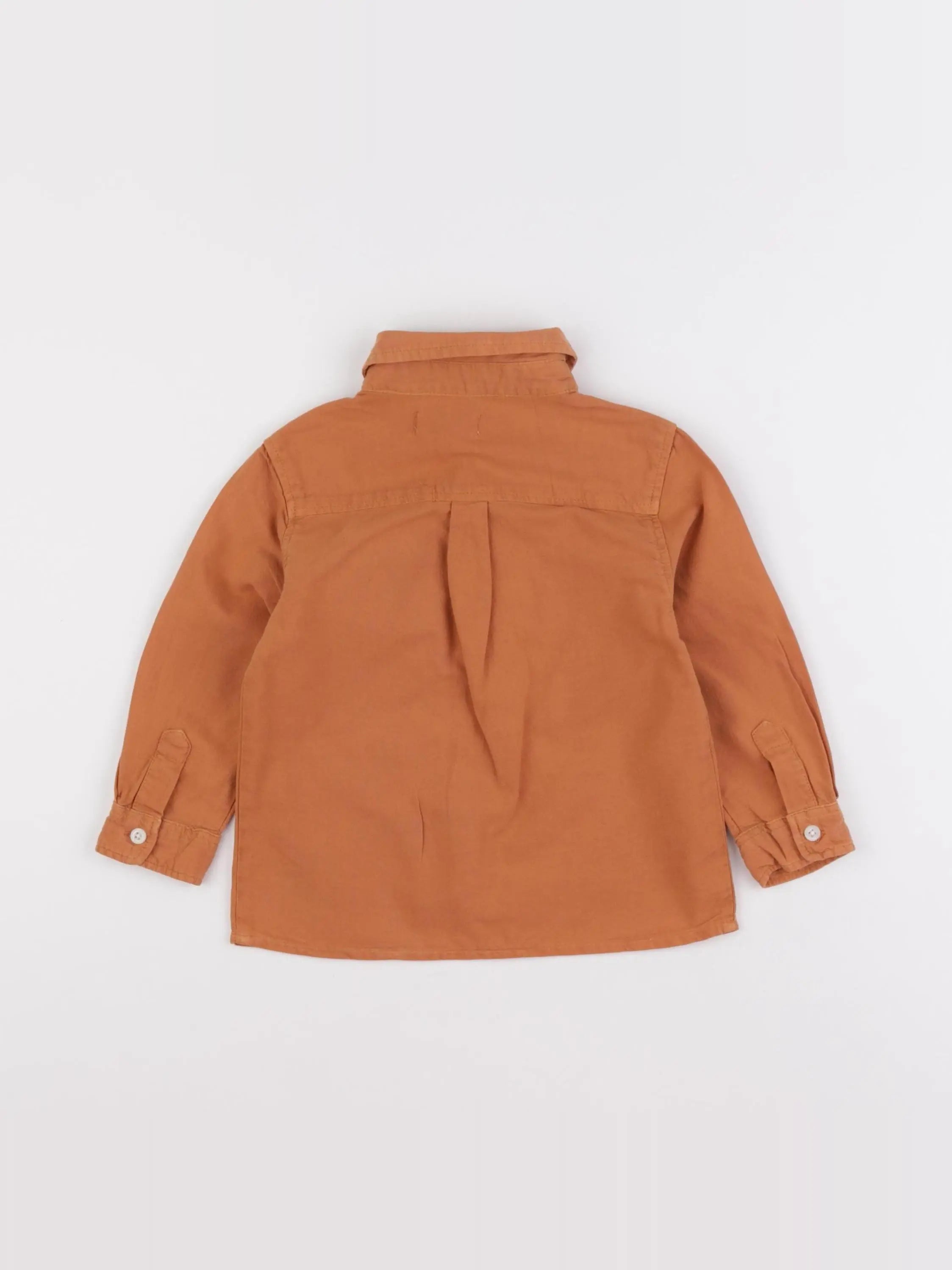 Mango - chemise orange - 18/24 mois