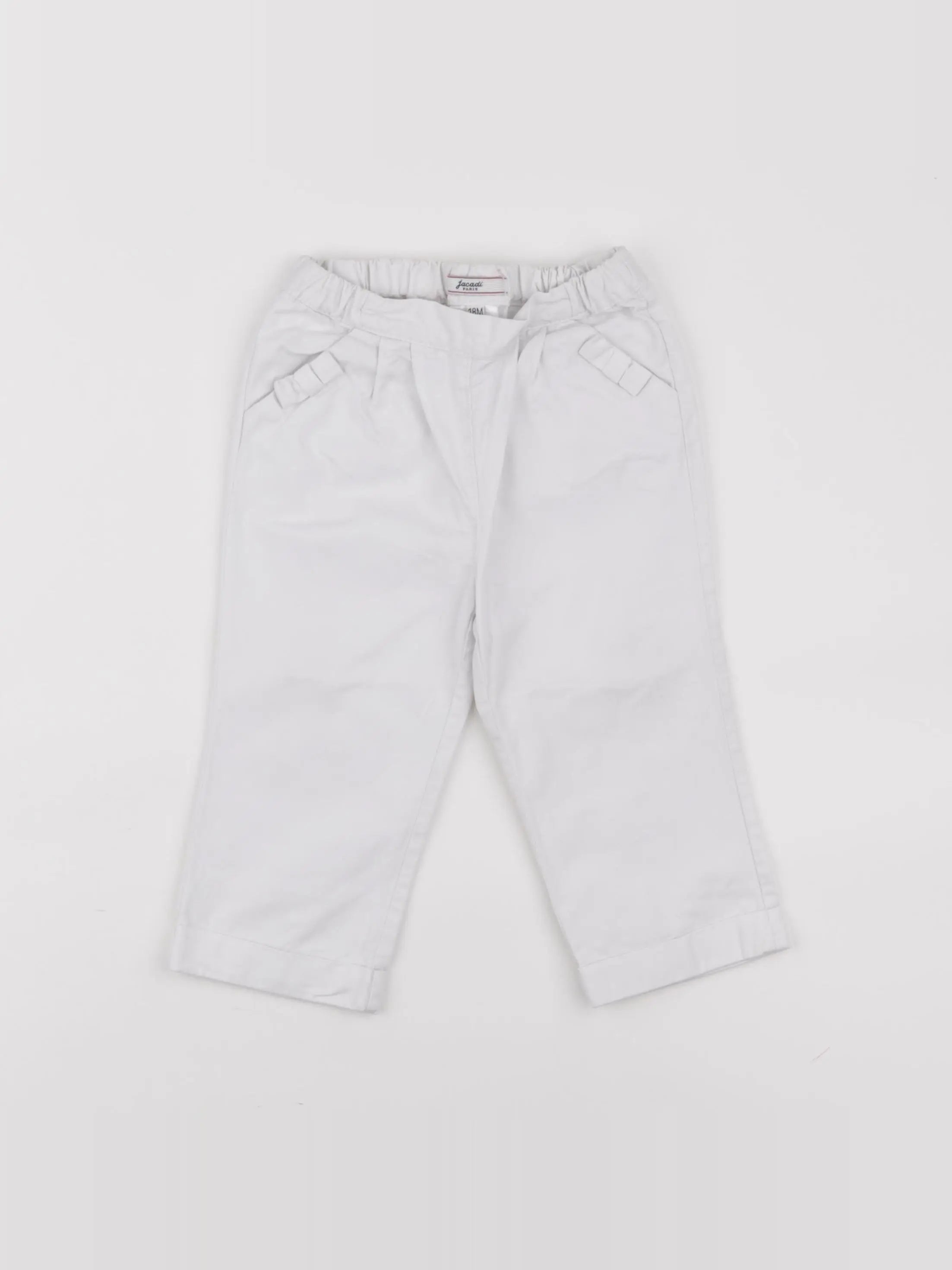 Jacadi - pantalon blanc - 18 mois