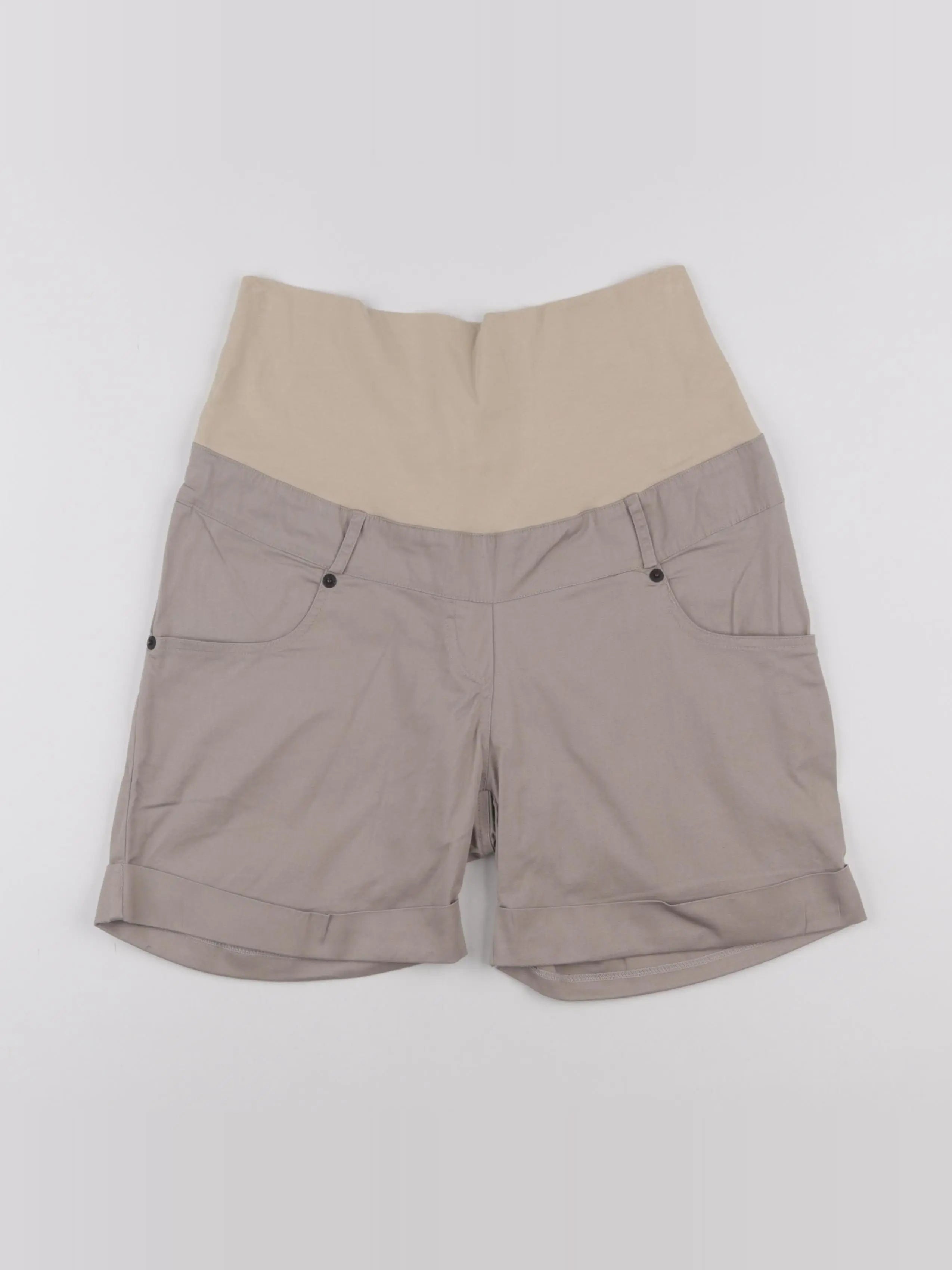 Envie de fraise - short grossesse gris - 38