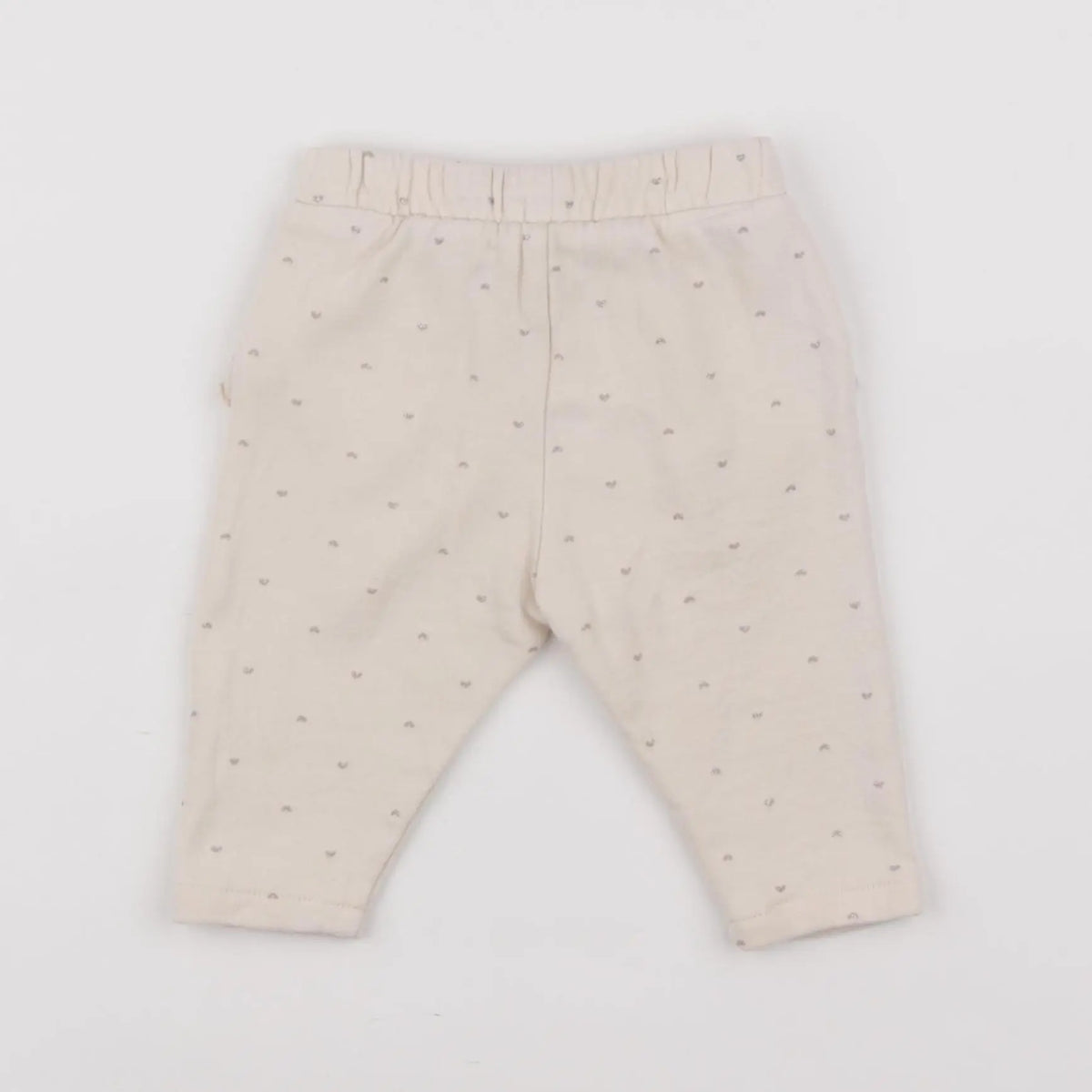 Vertbaudet - pantalon beige - 6 mois