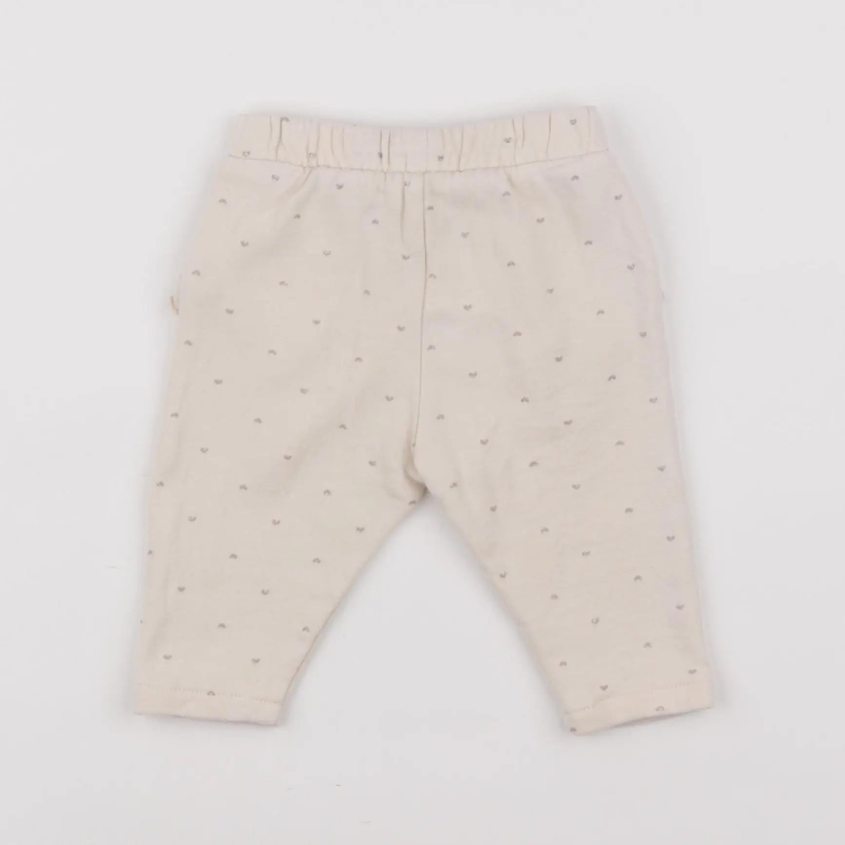 Vertbaudet - pantalon beige - 6 mois