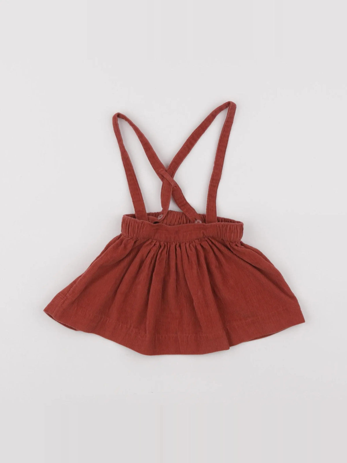 Vertbaudet - jupe marron - 6 mois