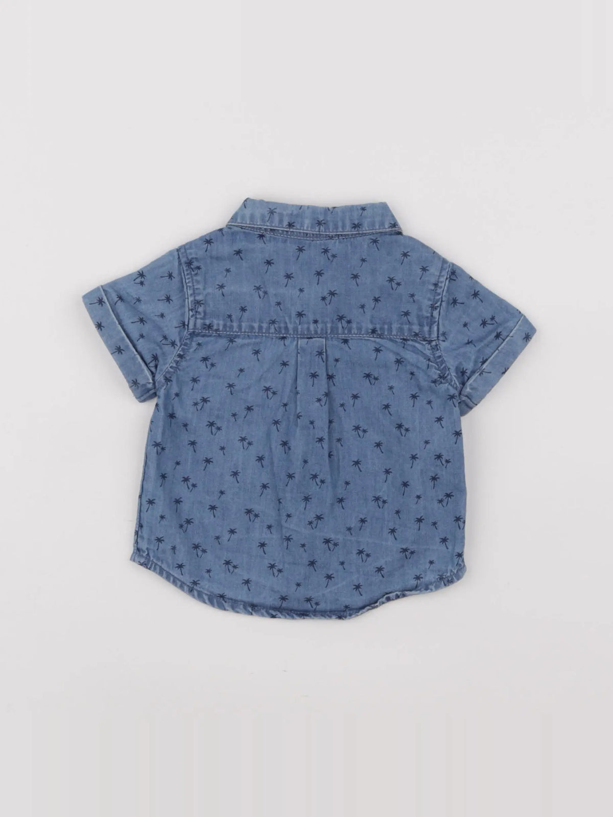 Tape à l'oeil - chemise bleu - 3 mois