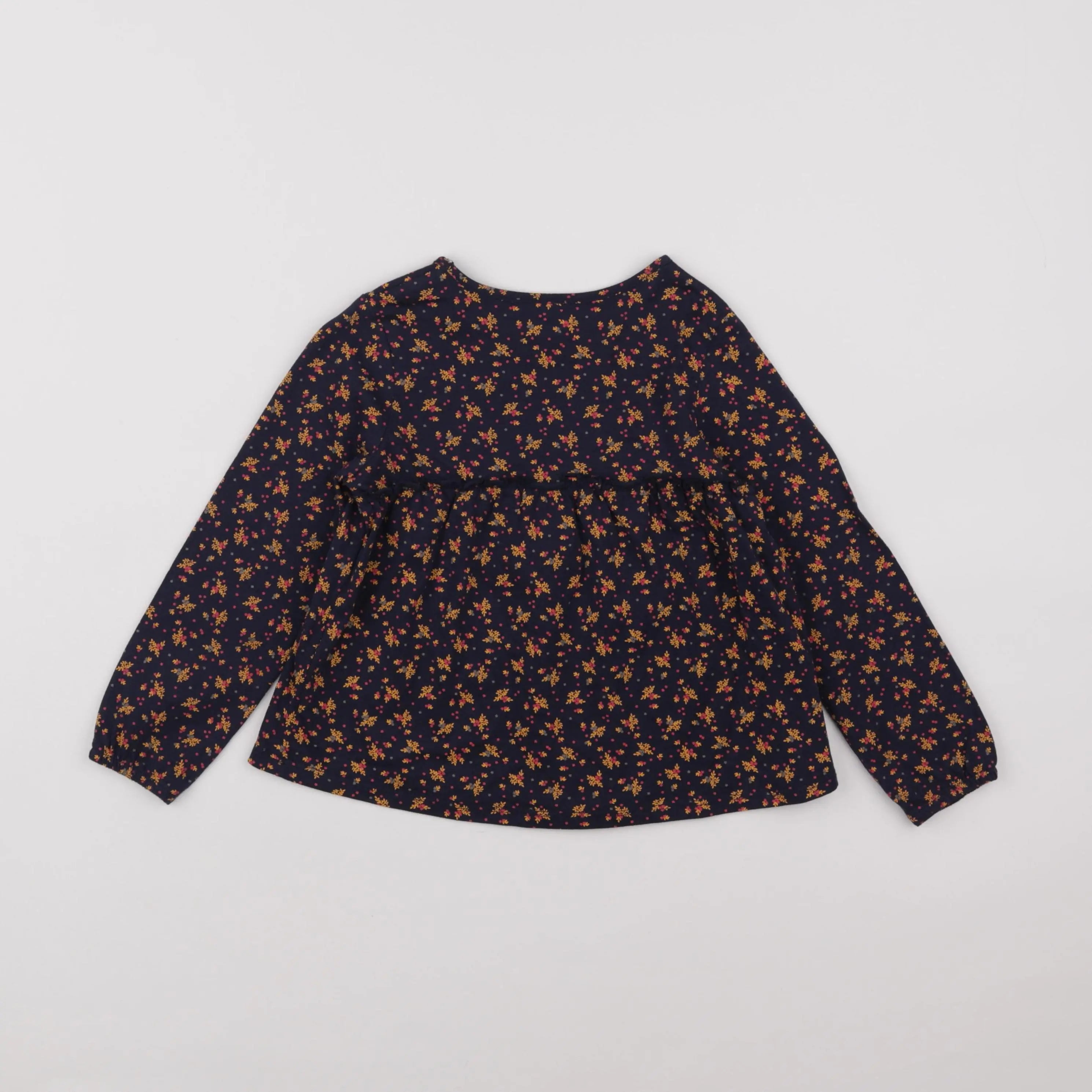 Vertbaudet - tee-shirt bleu - 4 ans