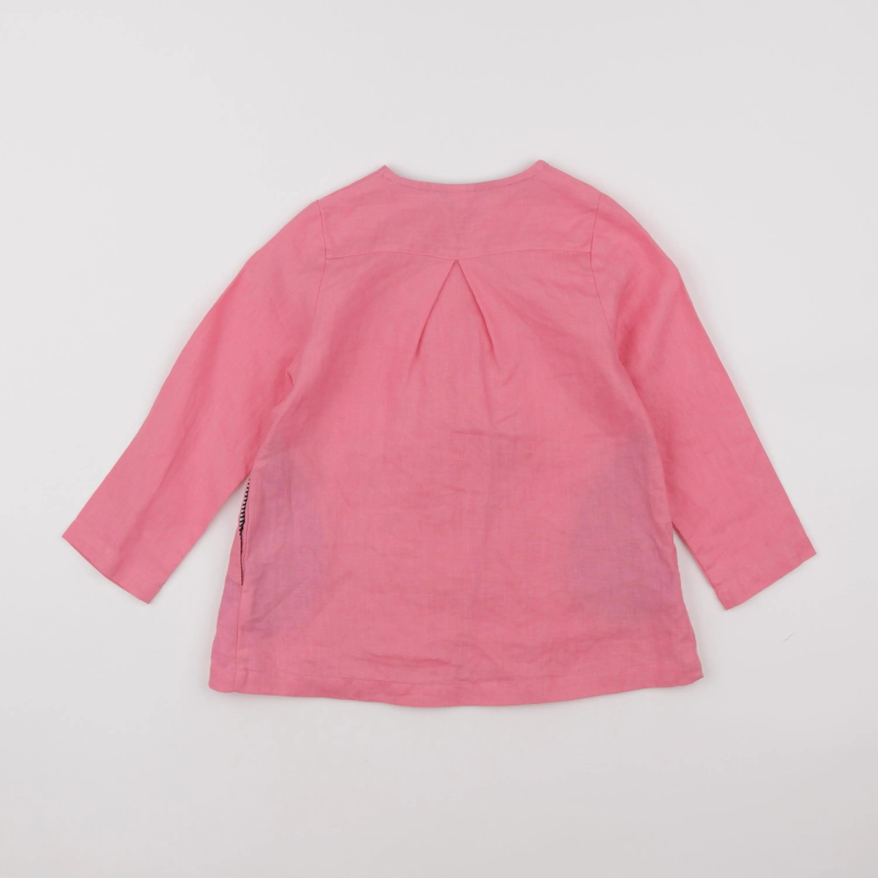 Petit Bateau - veste rose - 4 ans