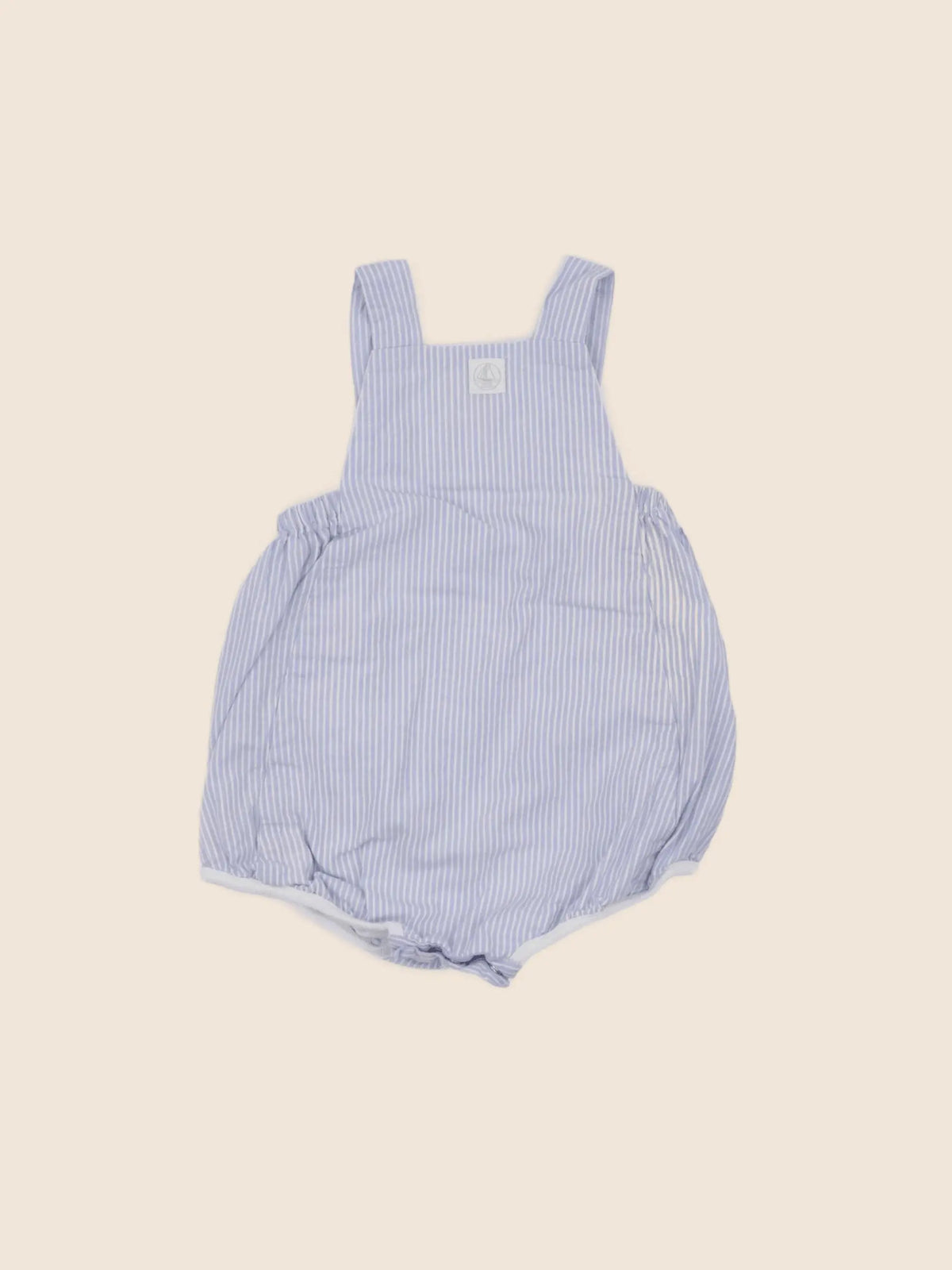 Petit Bateau - salopette bleu - 6 mois
