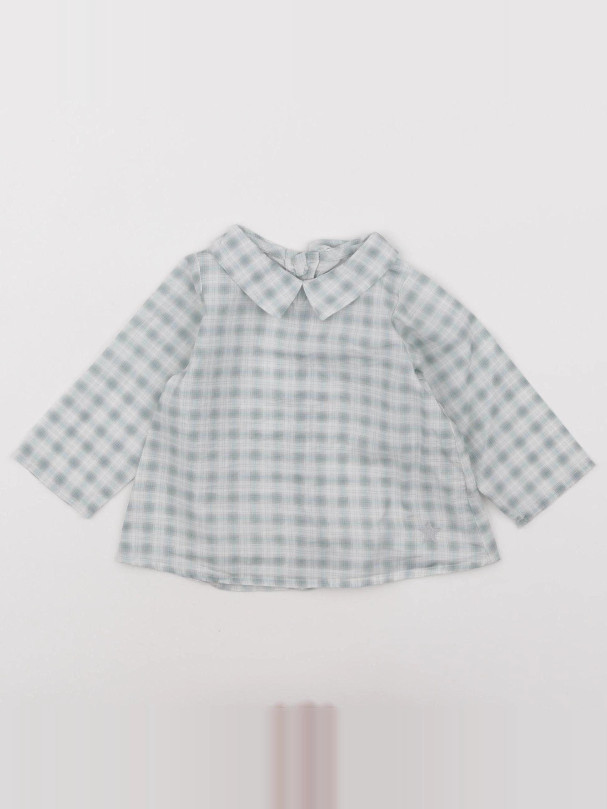 Numae - blouse bleu - 6 mois