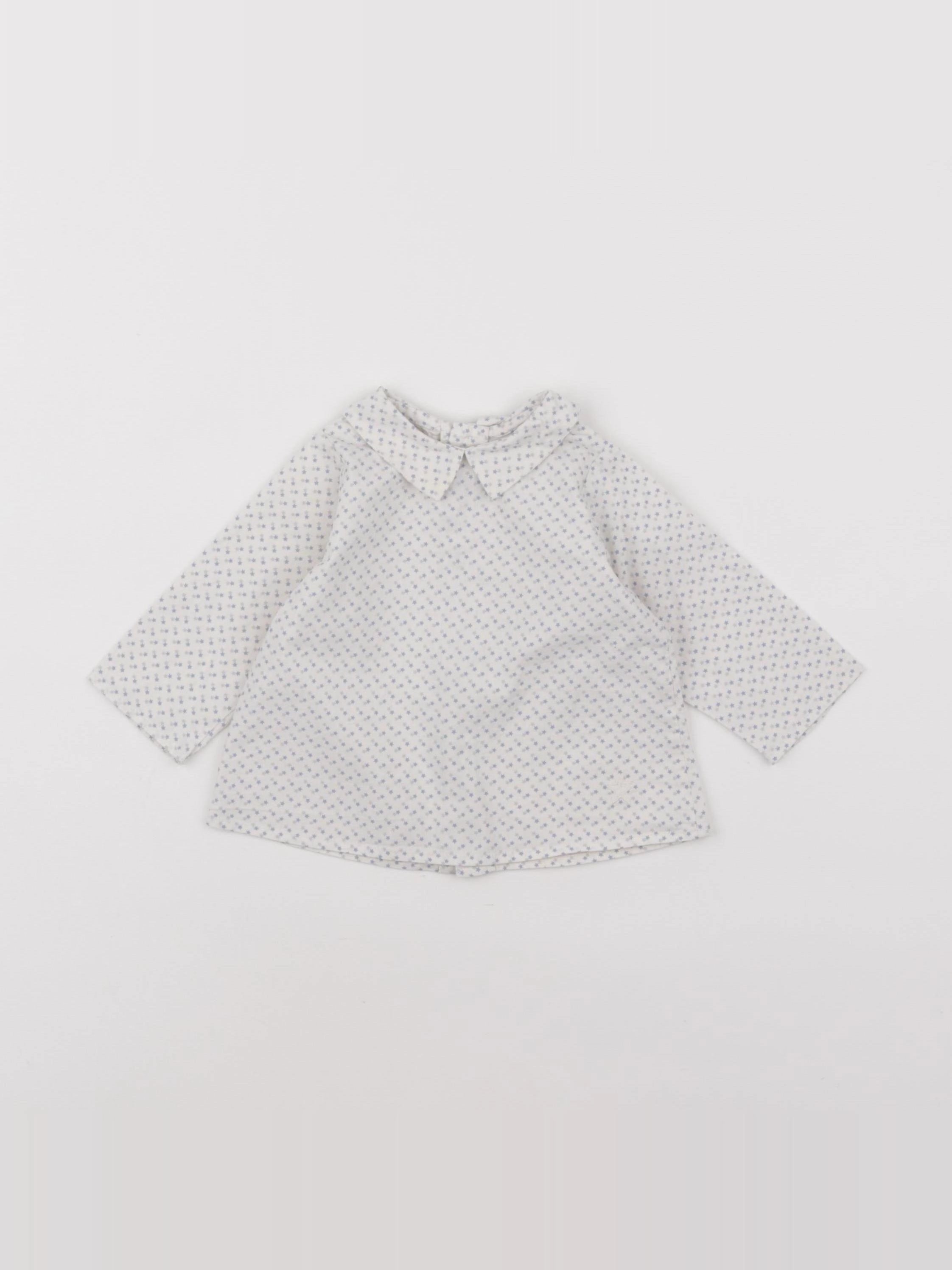 Numae - blouse bleu - 3 mois