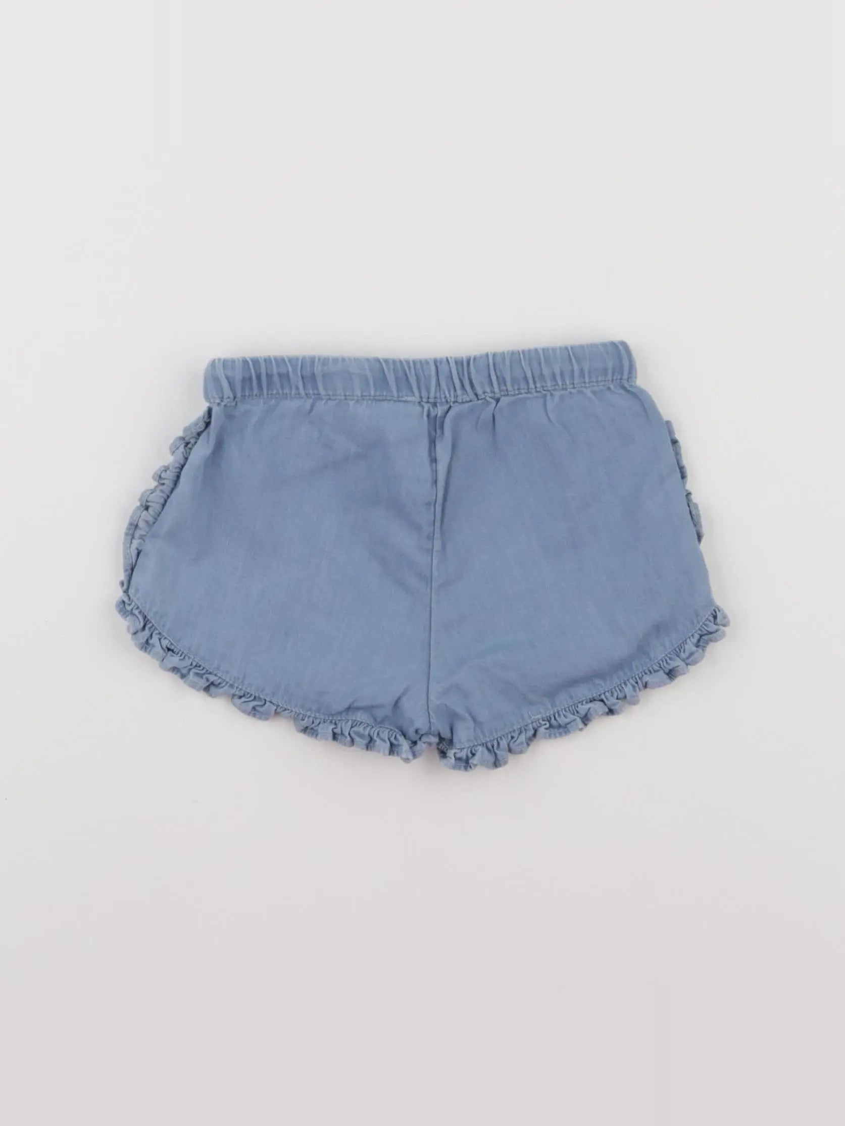 Boutchou - short bleu - 6 mois