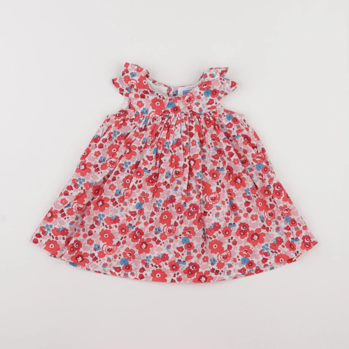 Jacadi - robe liberty multicolore - 6 mois