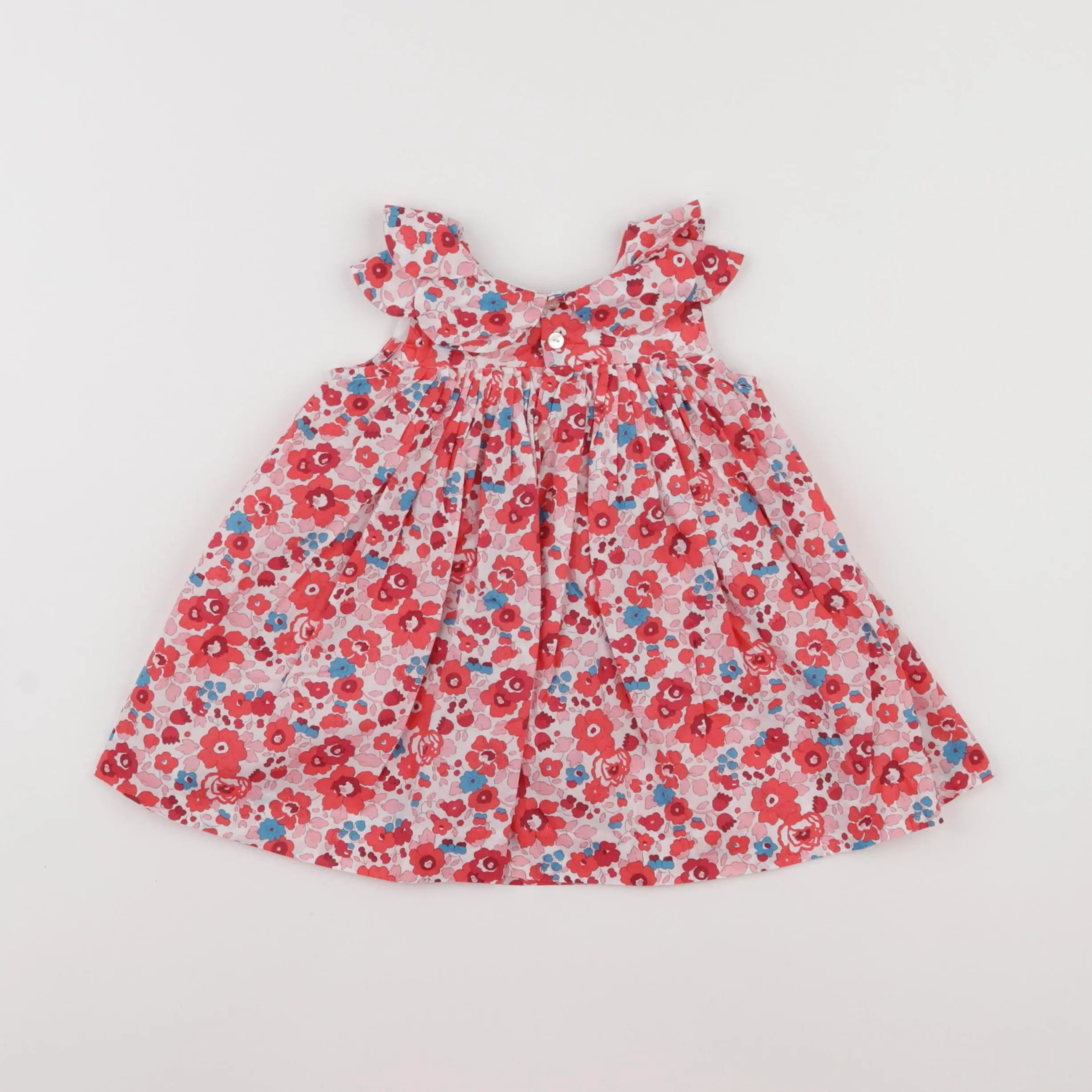 Jacadi - robe liberty multicolore - 6 mois