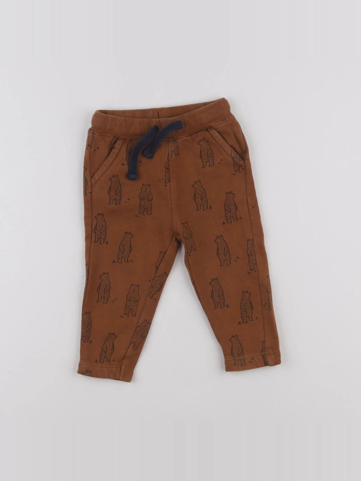 Boutchou - jogging marron - 9 mois