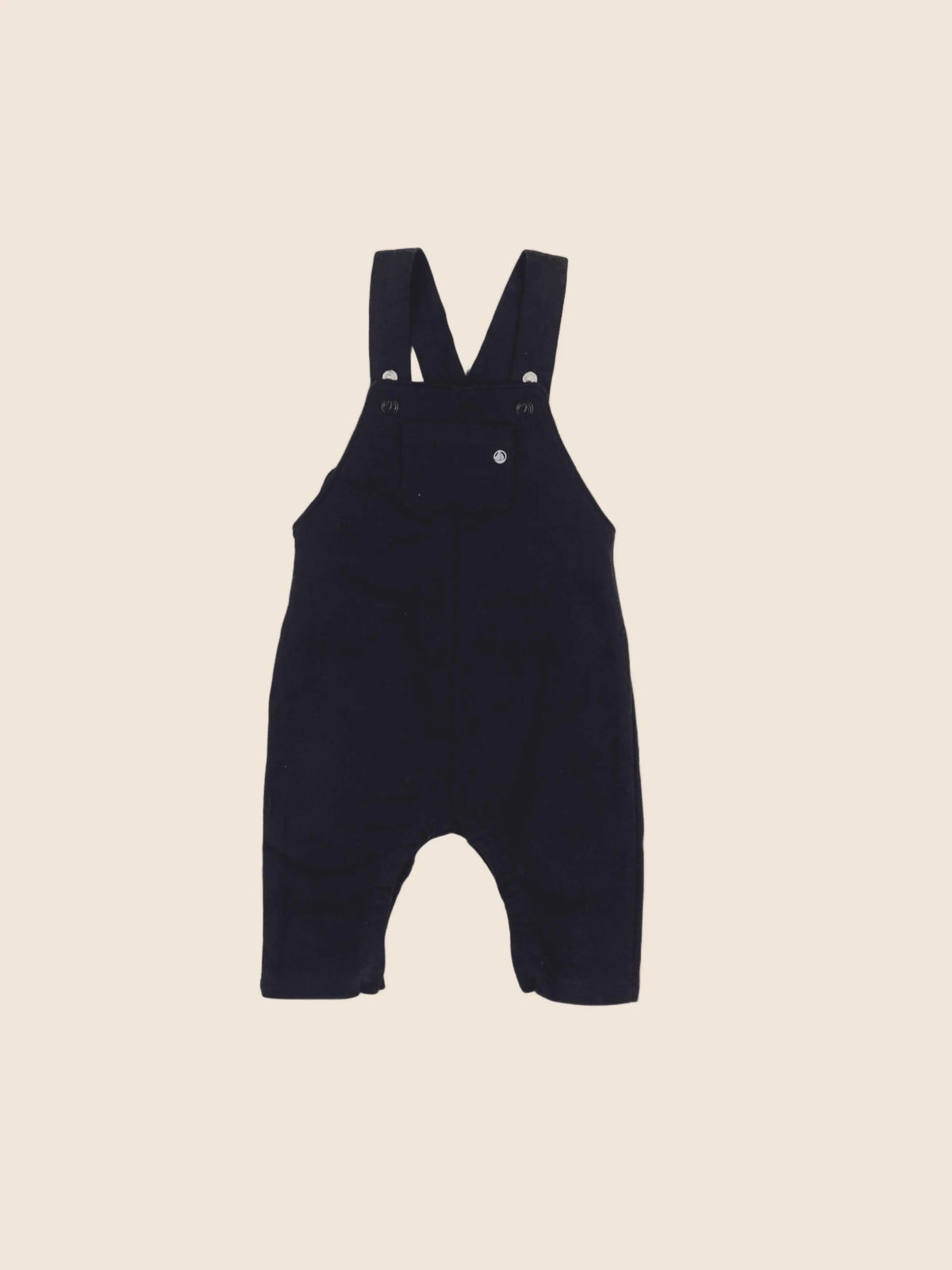 Petit Bateau - salopette bleu - 6 mois
