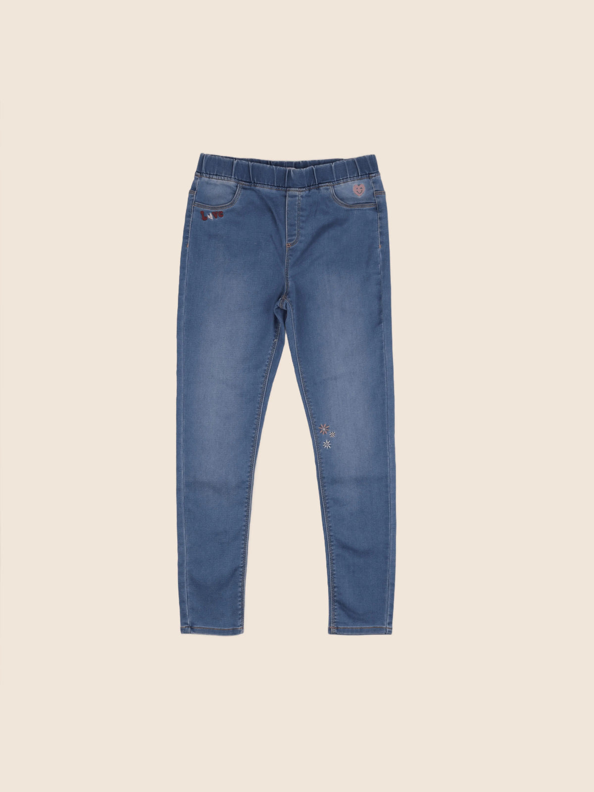 Vertbaudet - jegging bleu - 14 ans