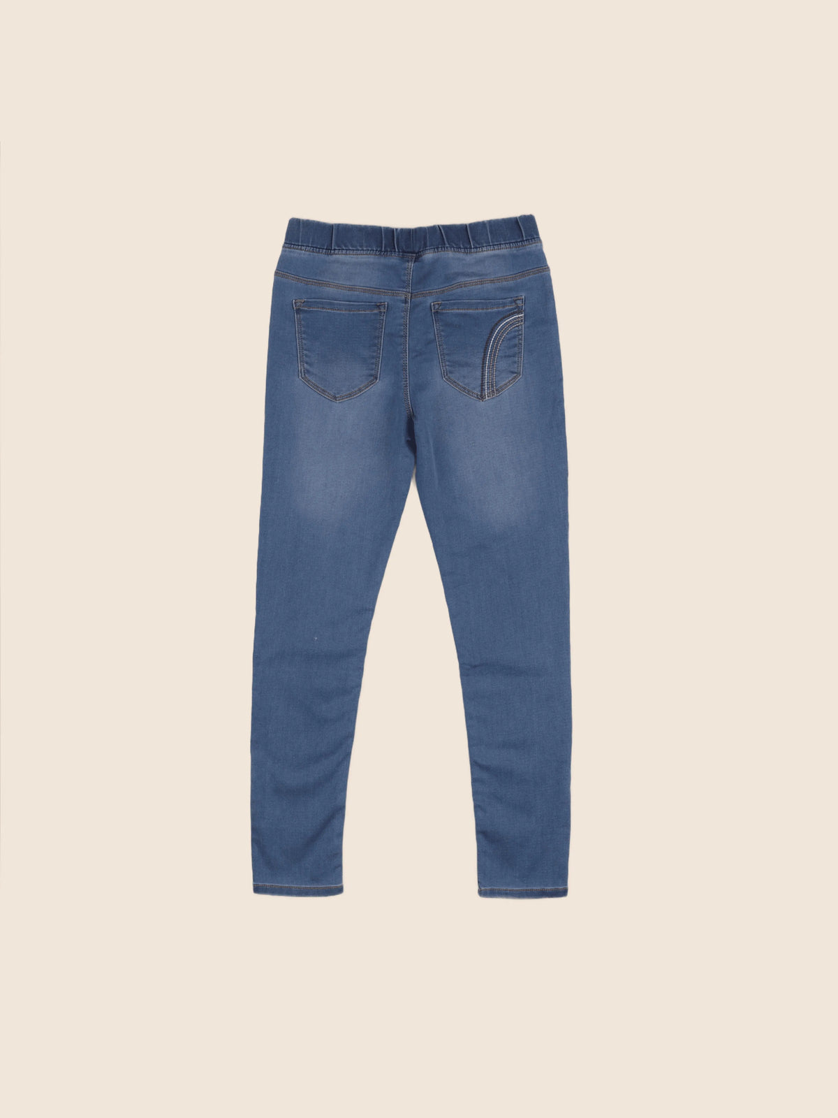 Vertbaudet - jegging bleu - 14 ans