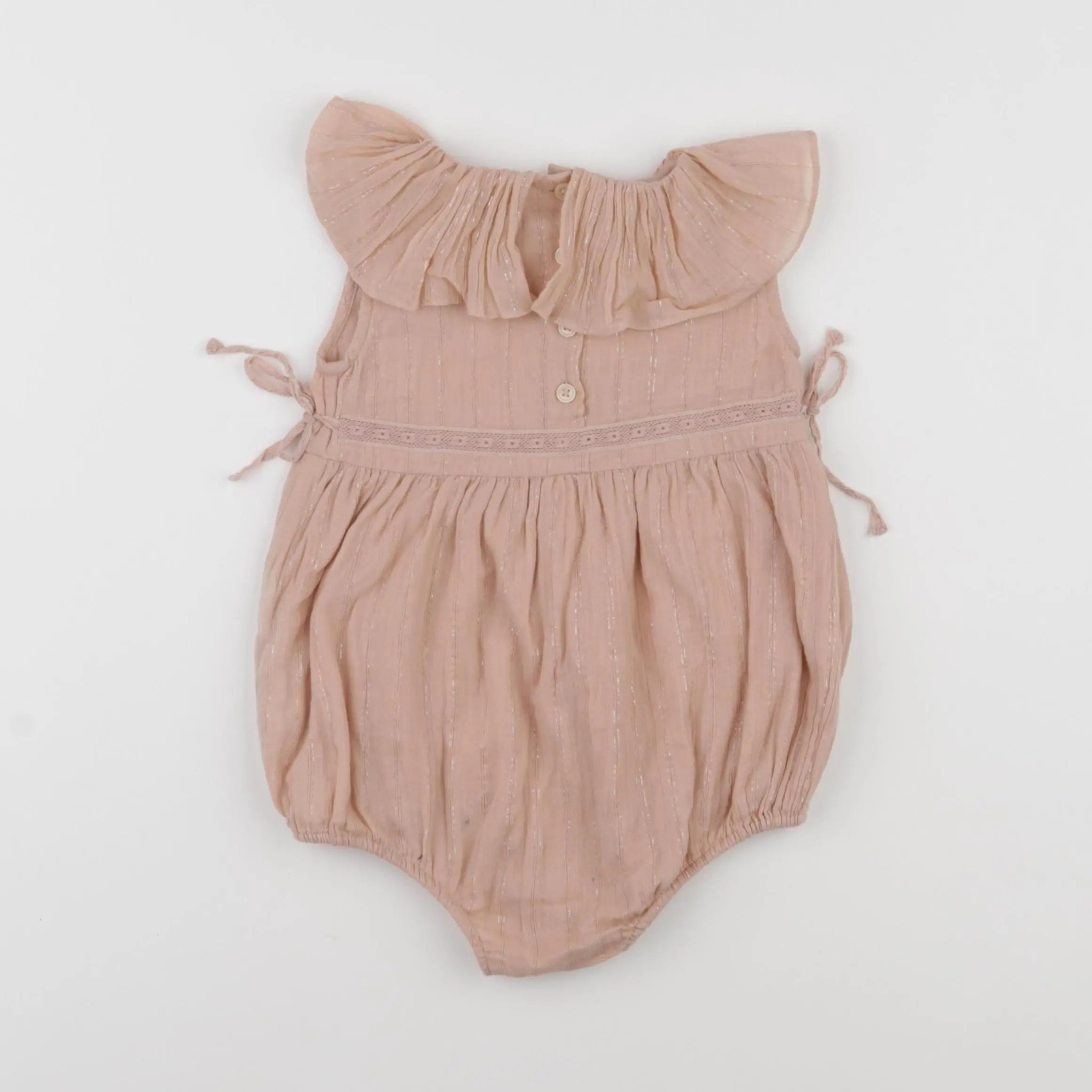 Louis Louise - combinaison rose - 18 mois