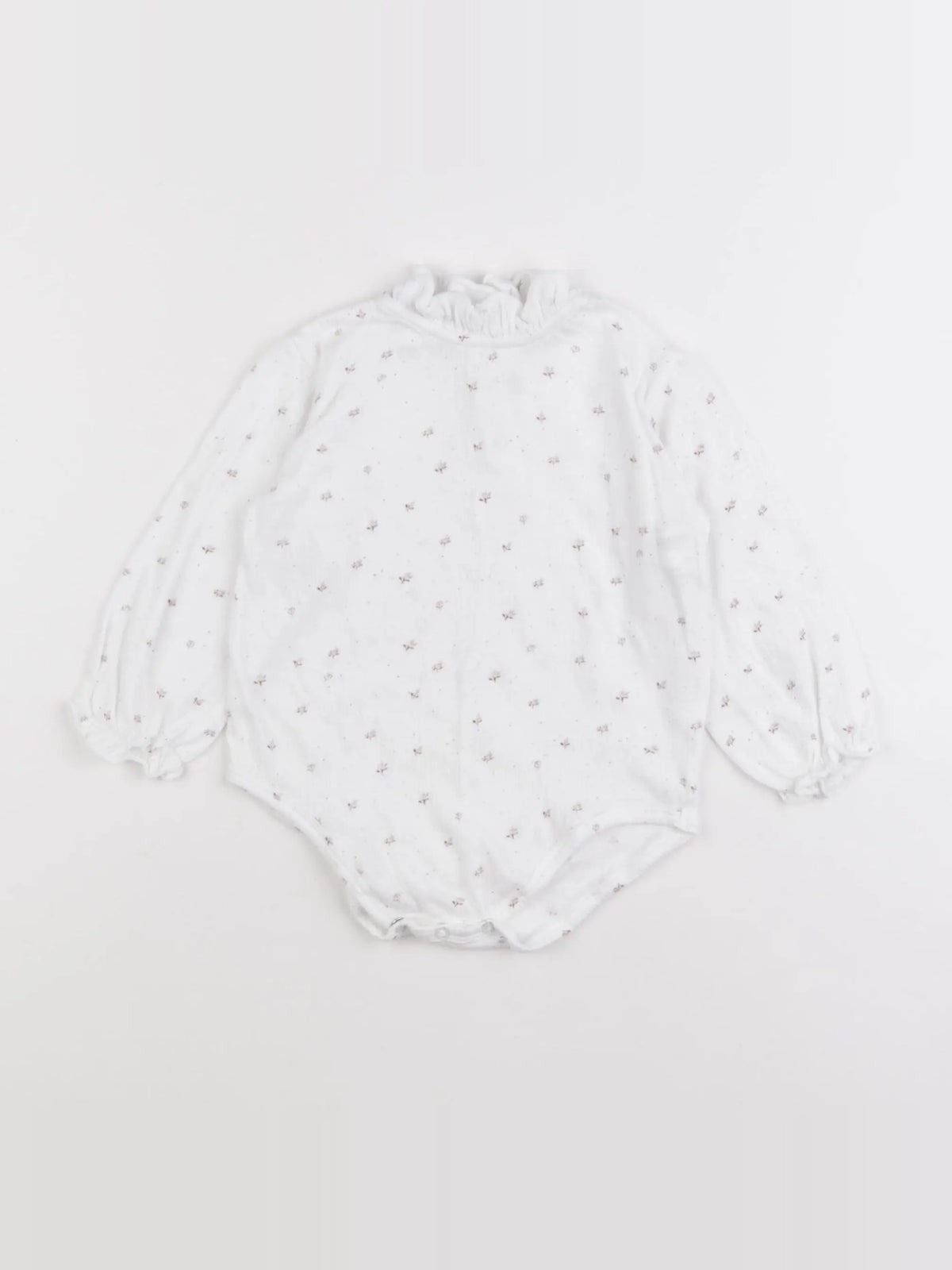 Zara - combinaison blanc - 12/18 mois