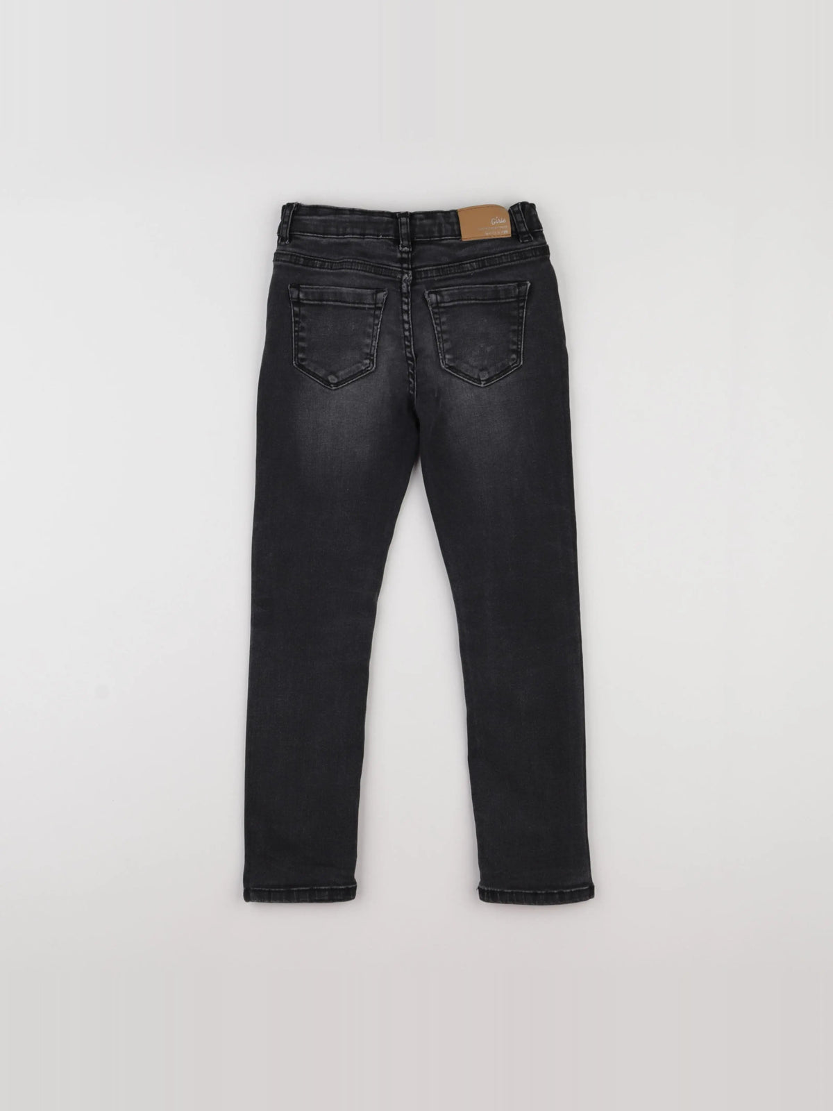 Vertbaudet - jean gris - 6 ans