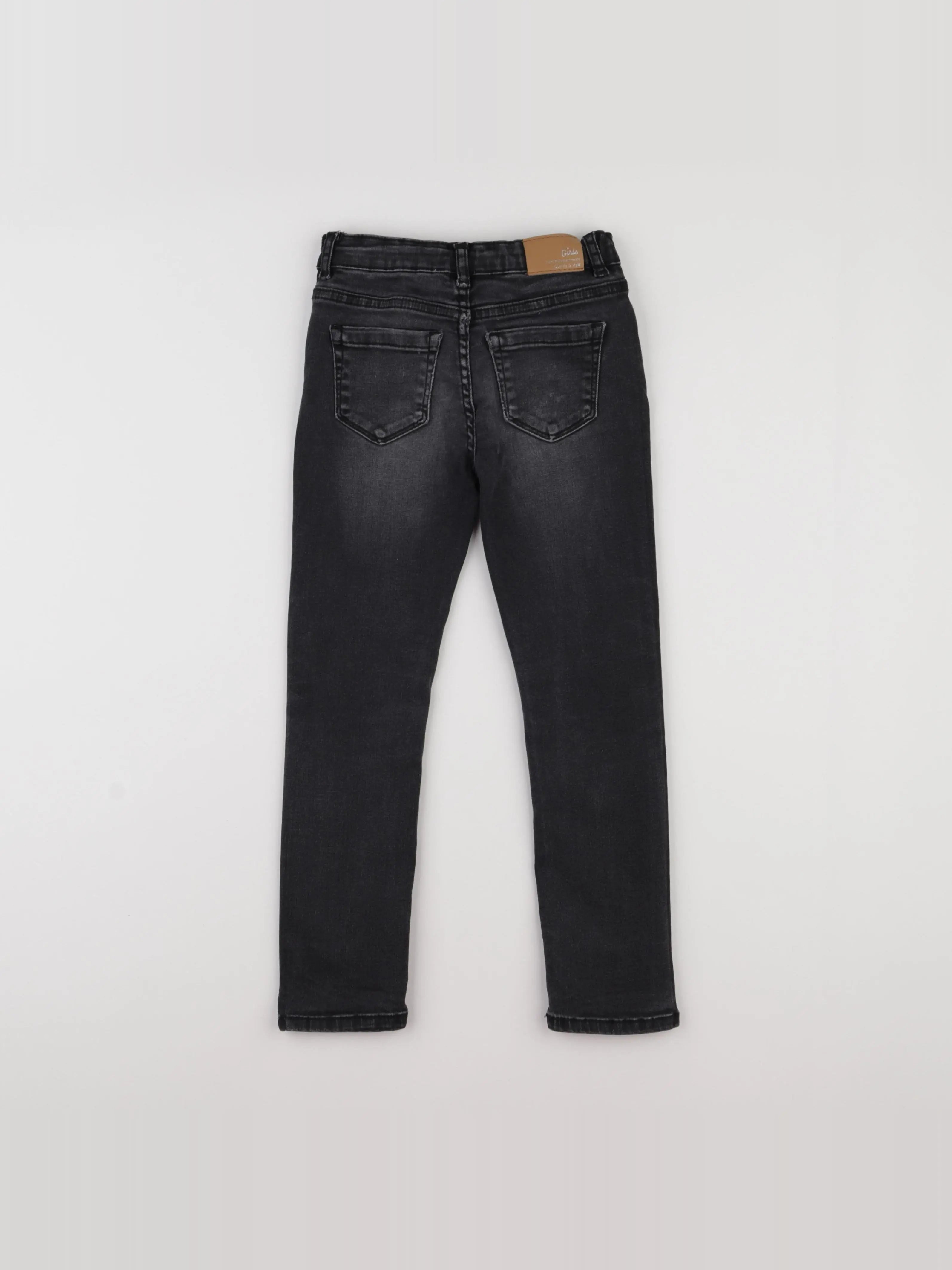 Vertbaudet - jean gris - 6 ans