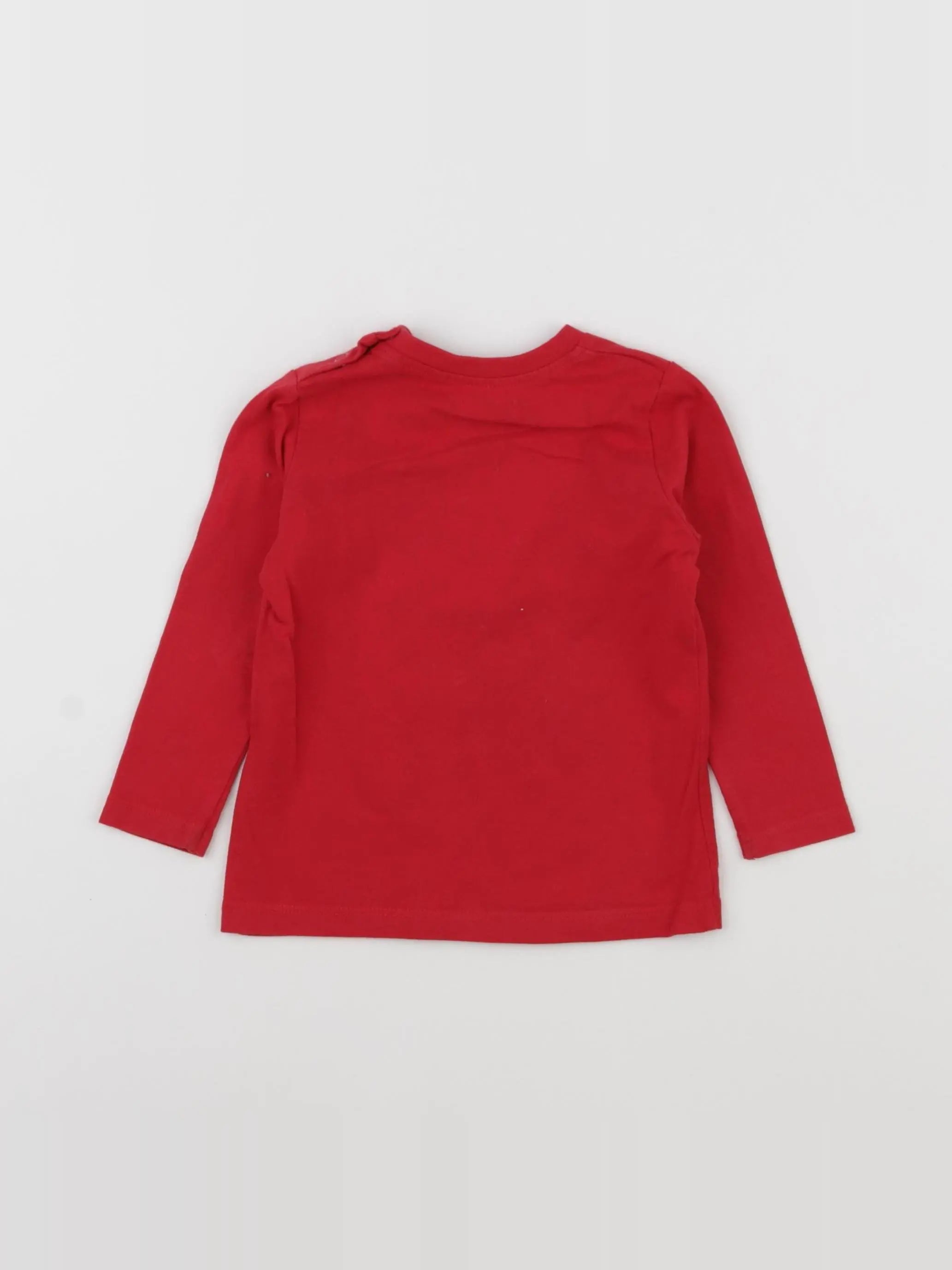 IKKS - tee-shirt rouge - 12 mois