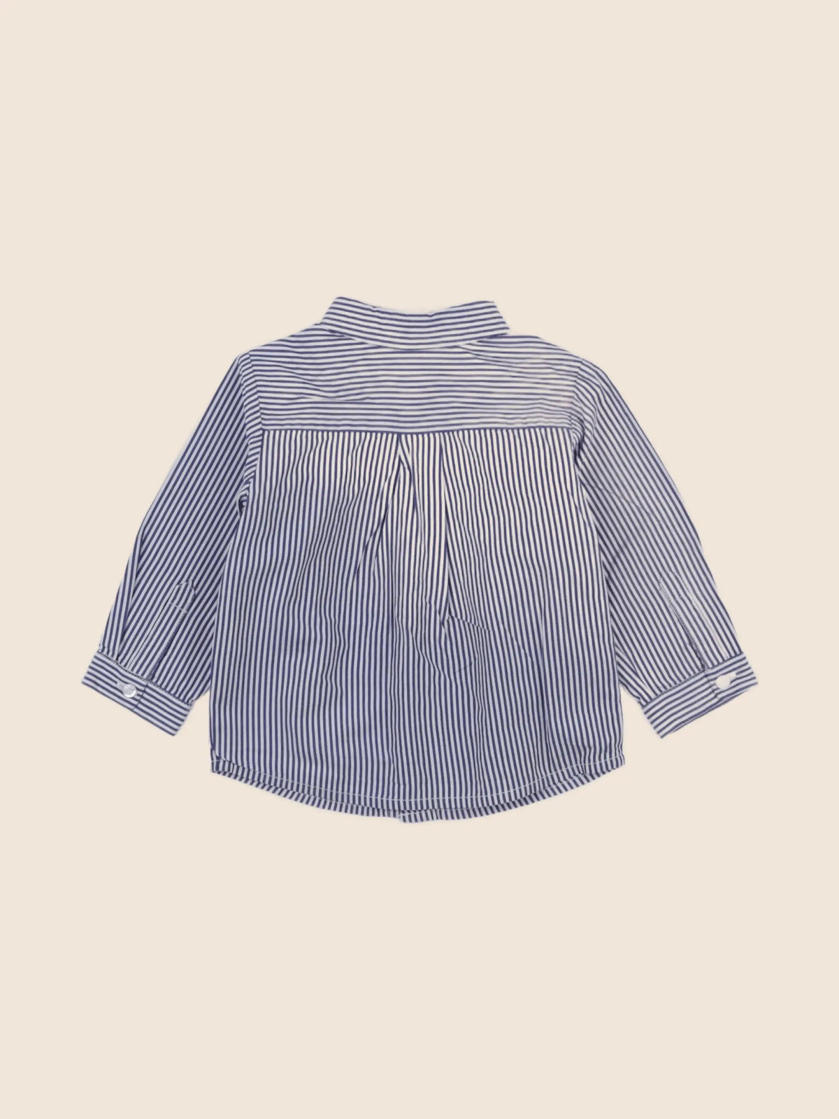 Jacadi - chemise bleu - 12 mois