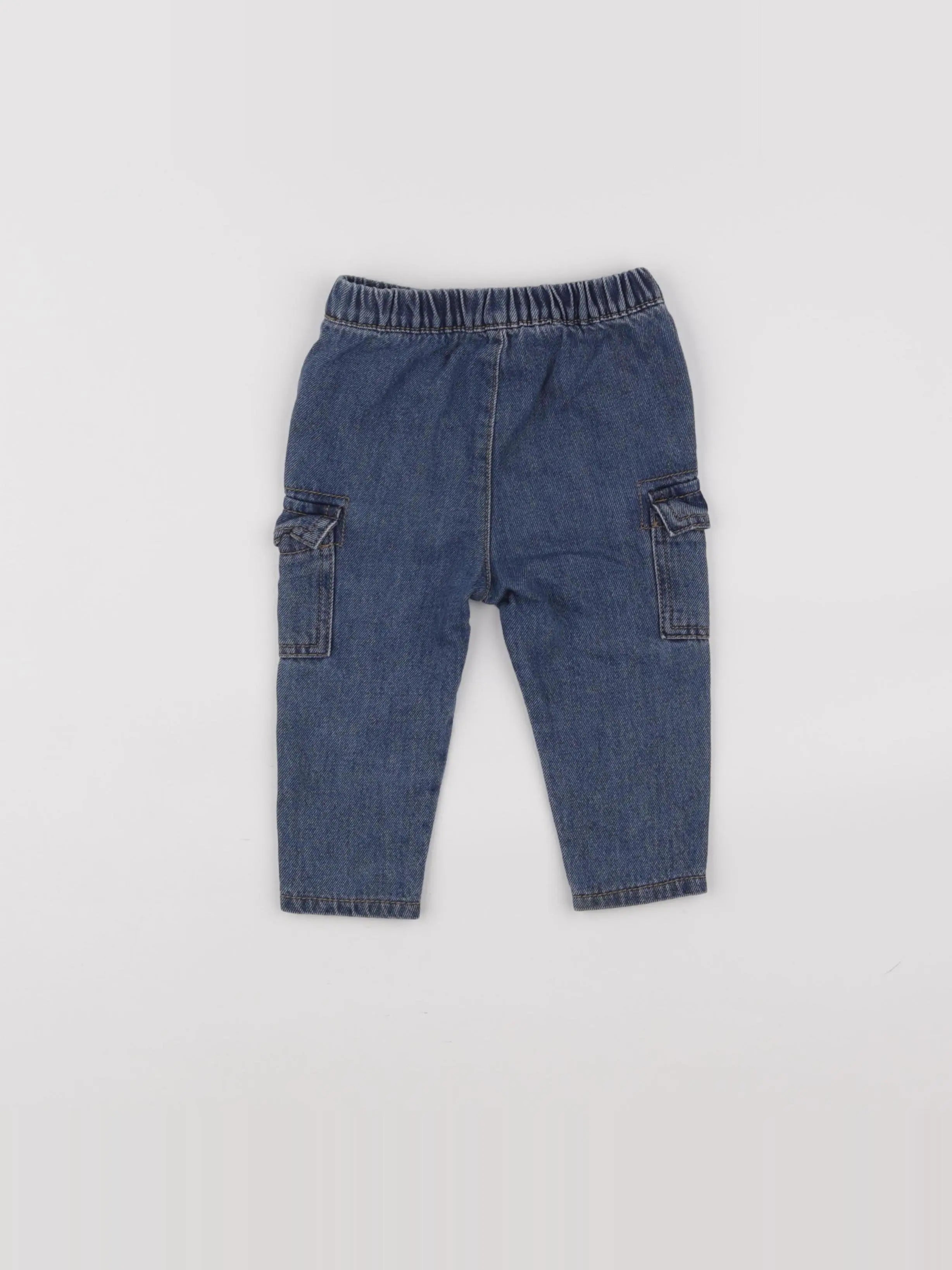 Vertbaudet - jean bleu - 9 mois