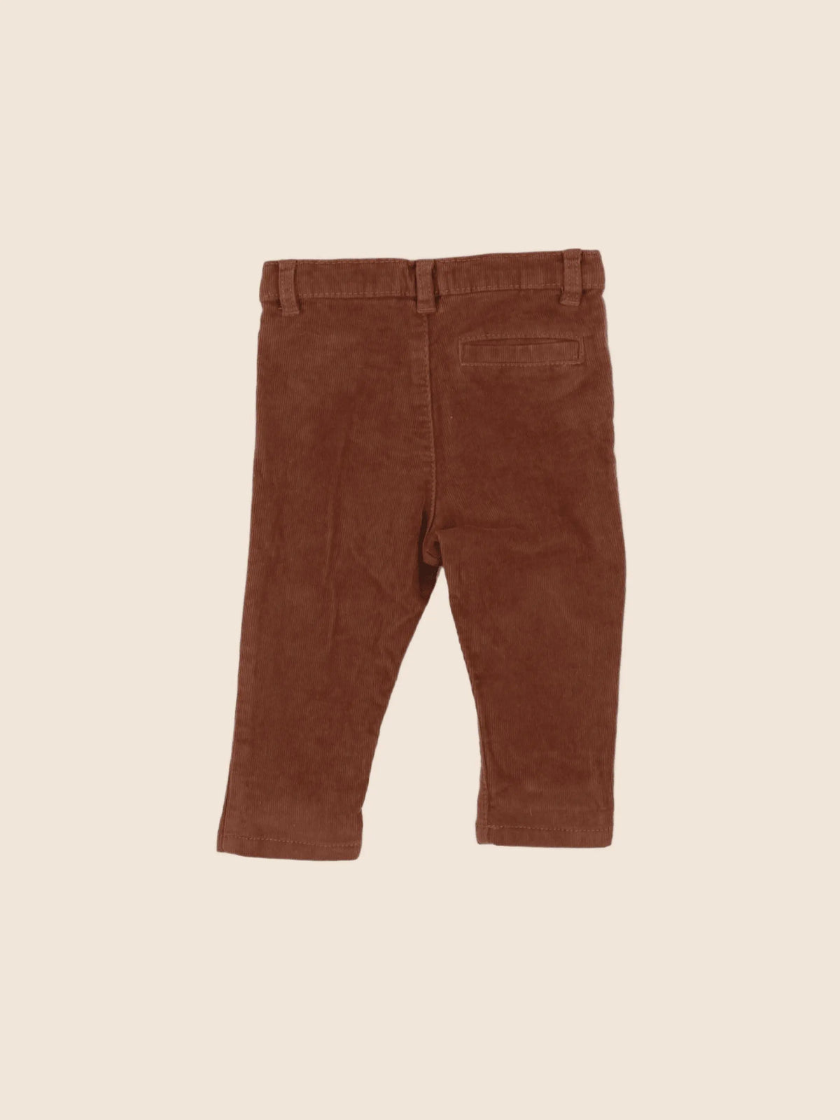 Vertbaudet - pantalon marron - 6 mois