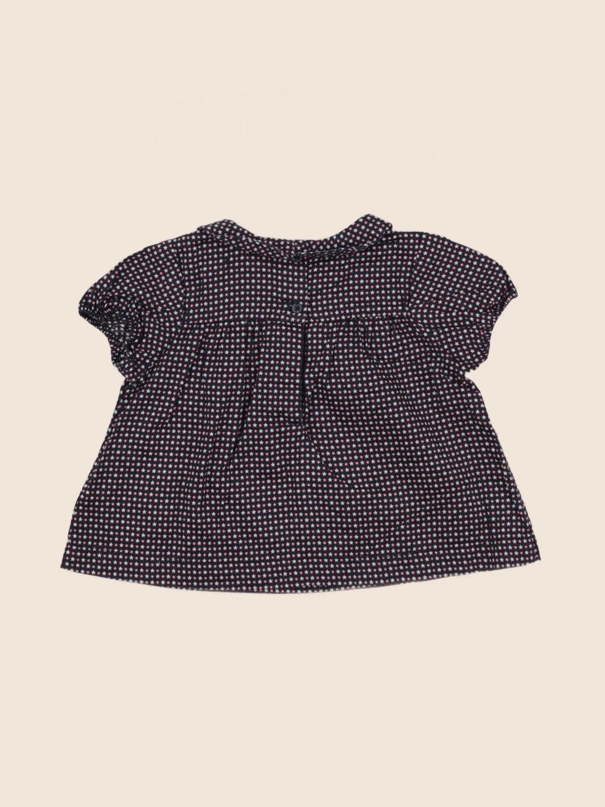 GAP - blouse bleu - 12/18 mois