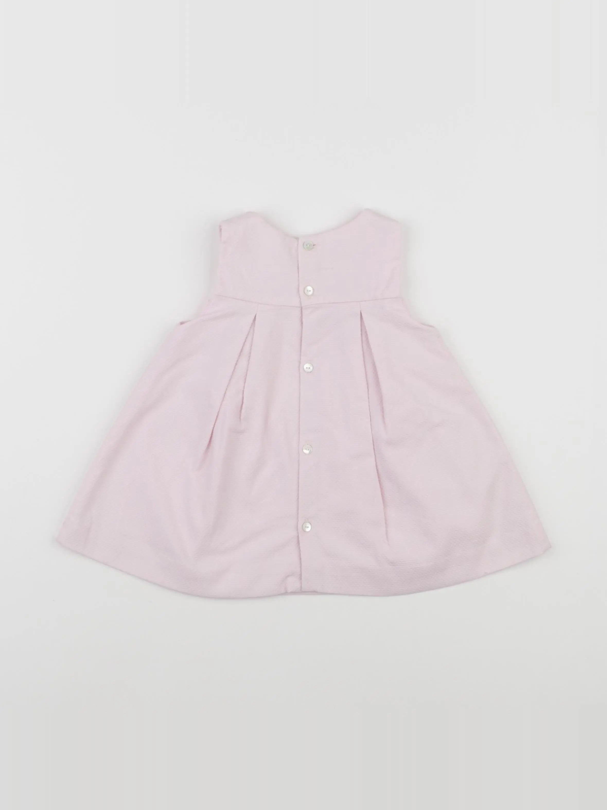 Jacadi - robe rose - 6 mois