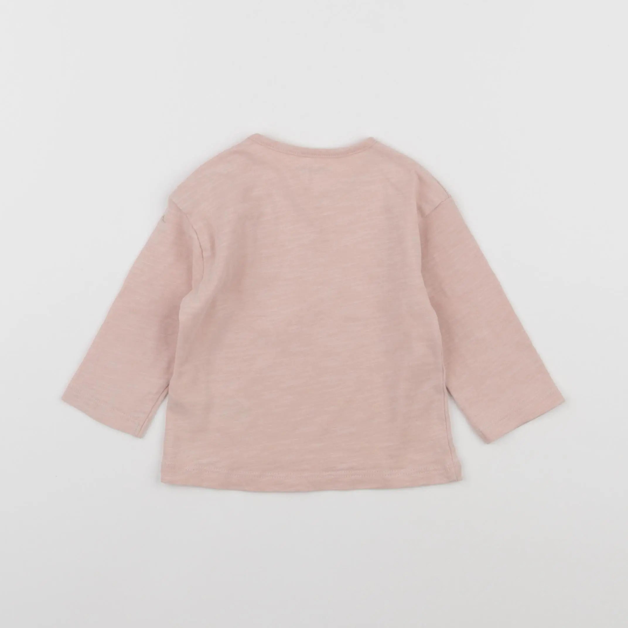 Vertbaudet - tee-shirt rose - 9 mois