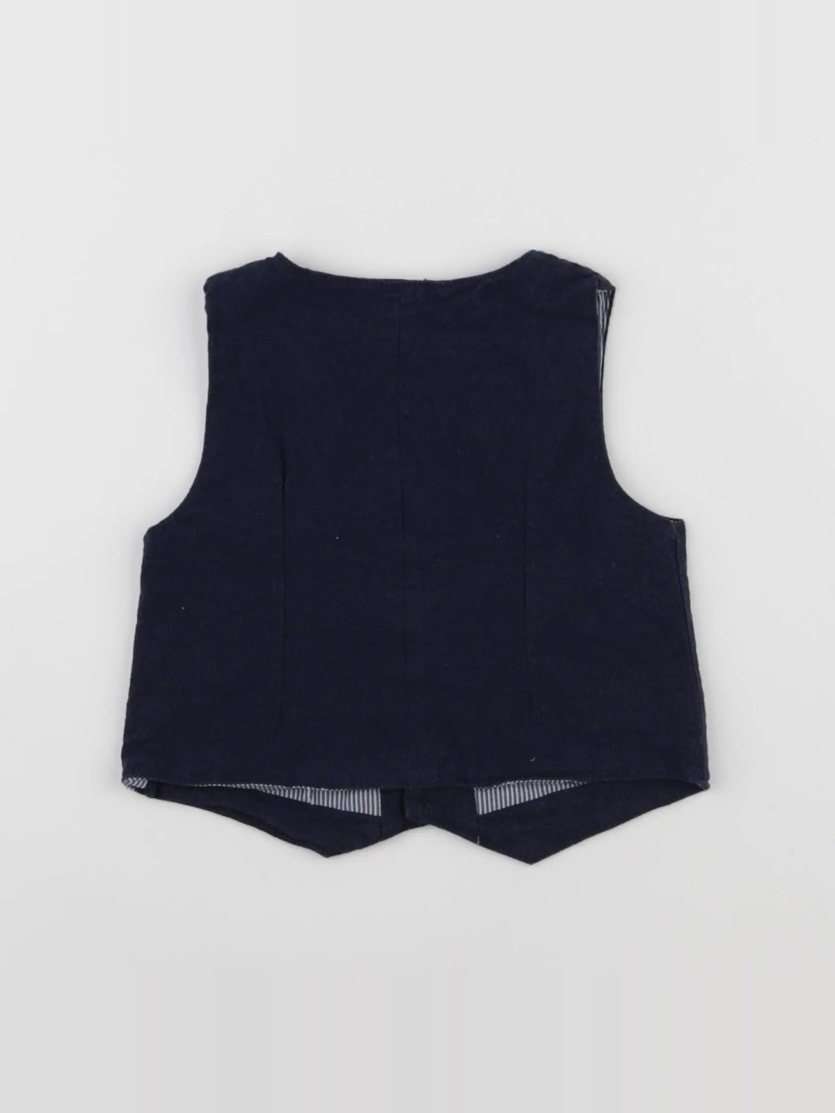 Vertbaudet - gilet bleu - 18 mois