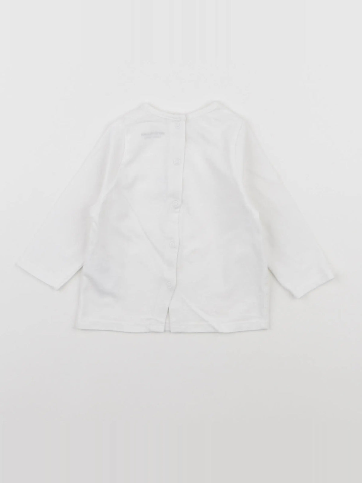 Vertbaudet - tee-shirt blanc - 3 mois