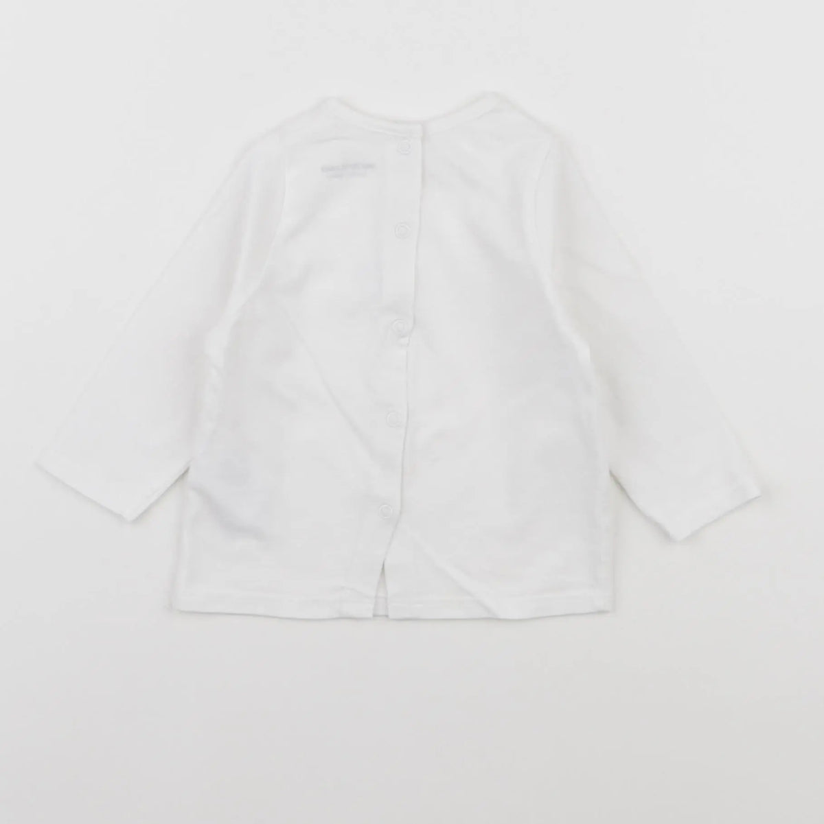 Vertbaudet - tee-shirt blanc - 3 mois