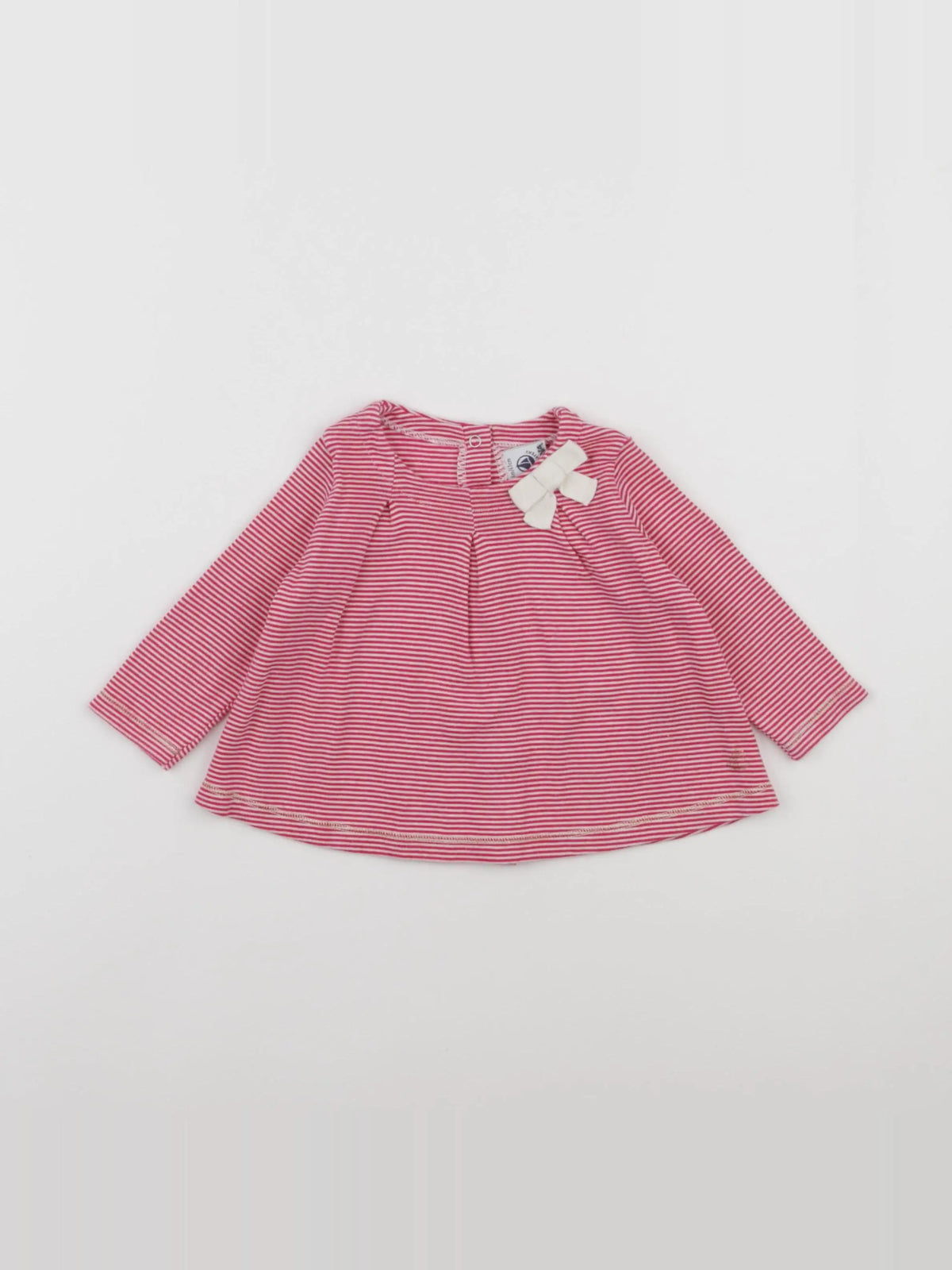 Vertbaudet - tee-shirt blanc - 3 mois