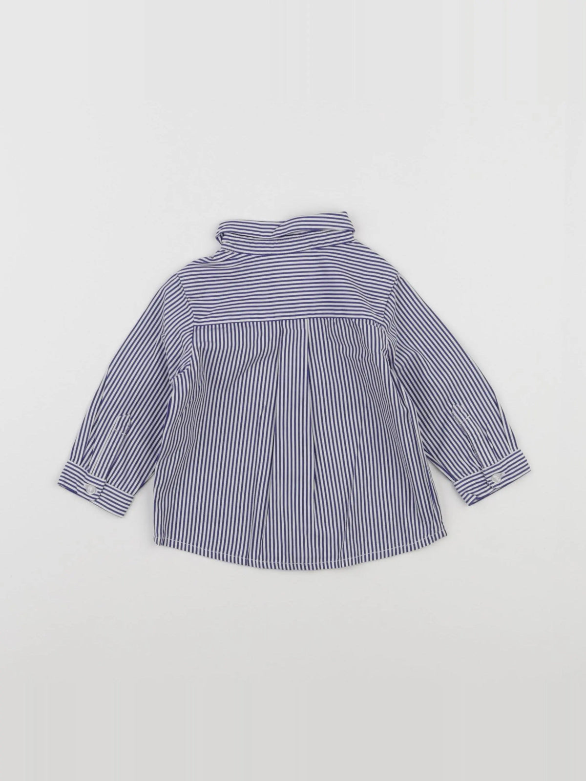 Jacadi - chemise bleu - 6 mois
