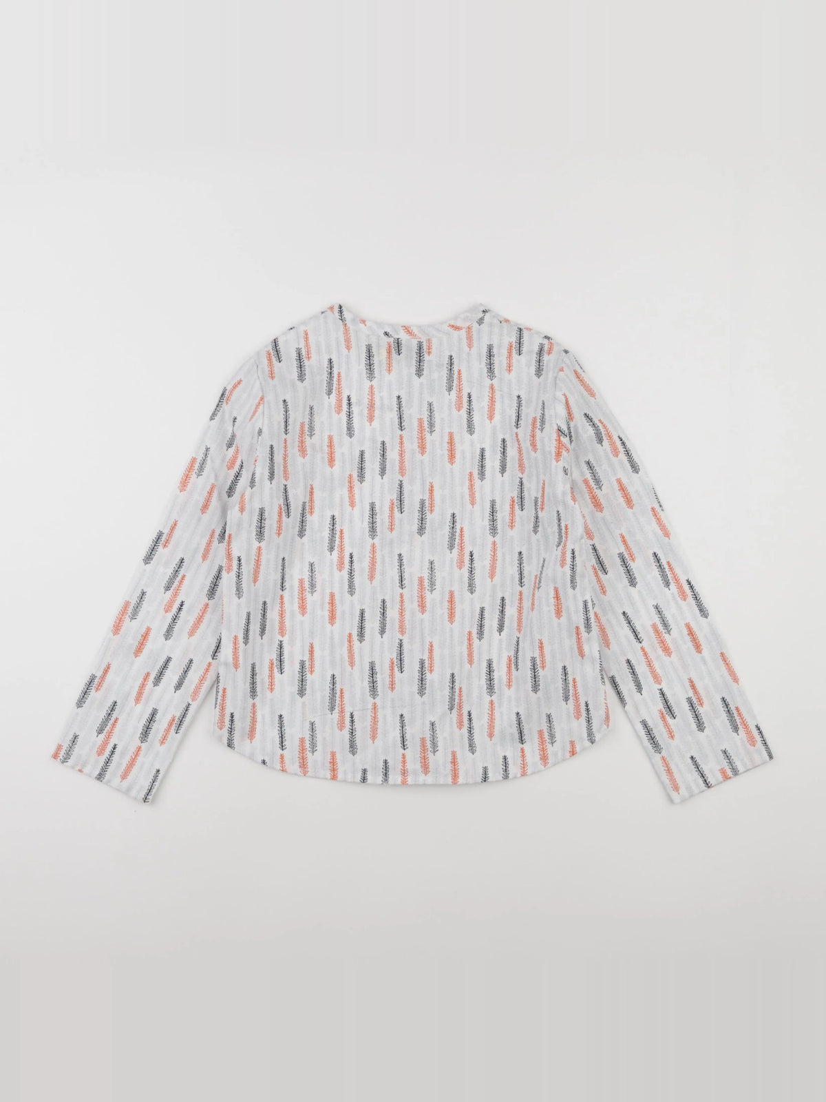 Minabulle - chemise blanc, bleu - 8 ans