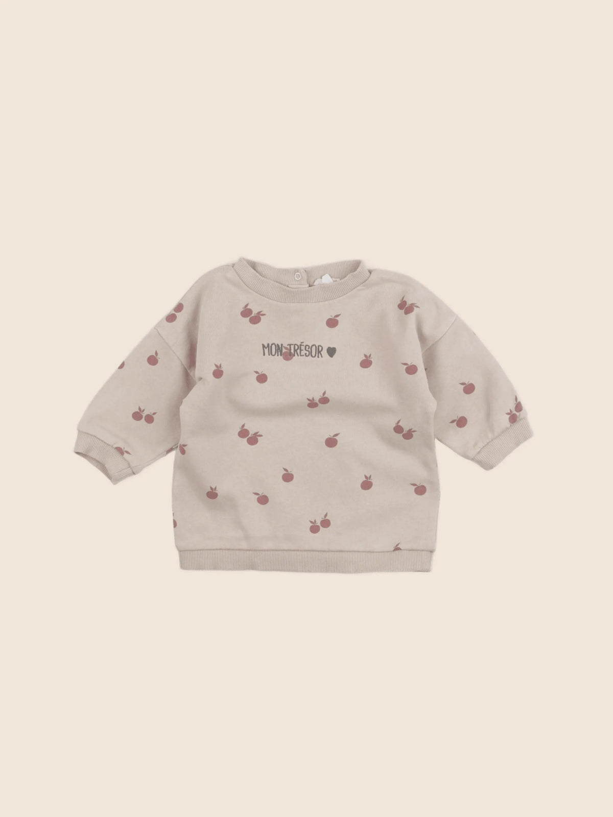 Vertbaudet - robe beige - 9 mois