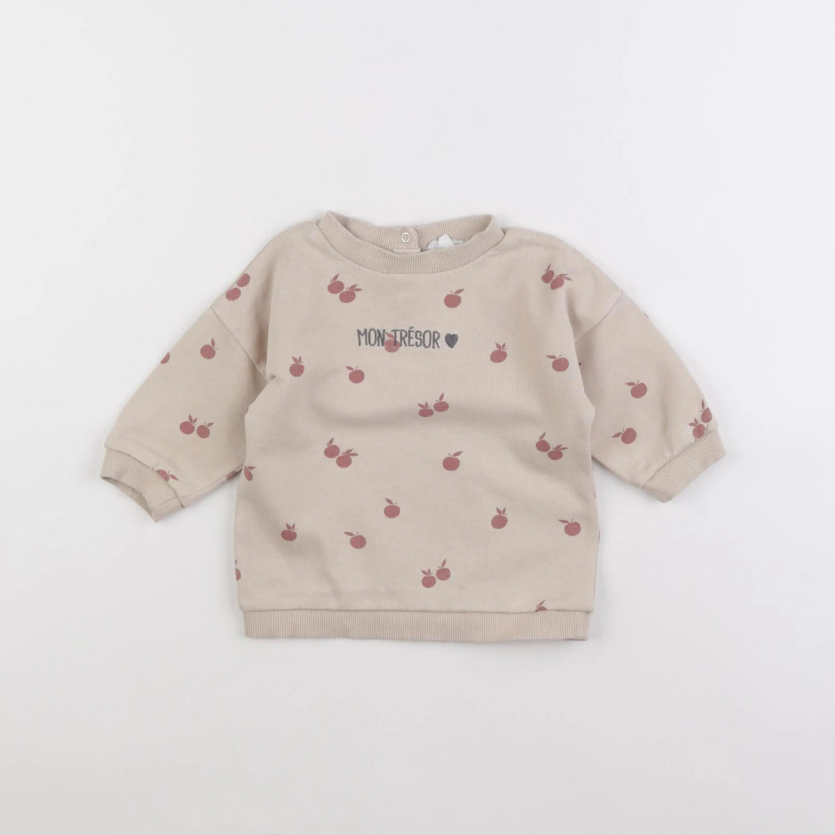 Vertbaudet - robe beige - 9 mois