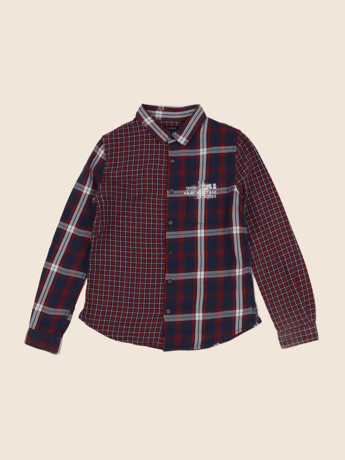 IKKS - chemise rouge - 10 ans